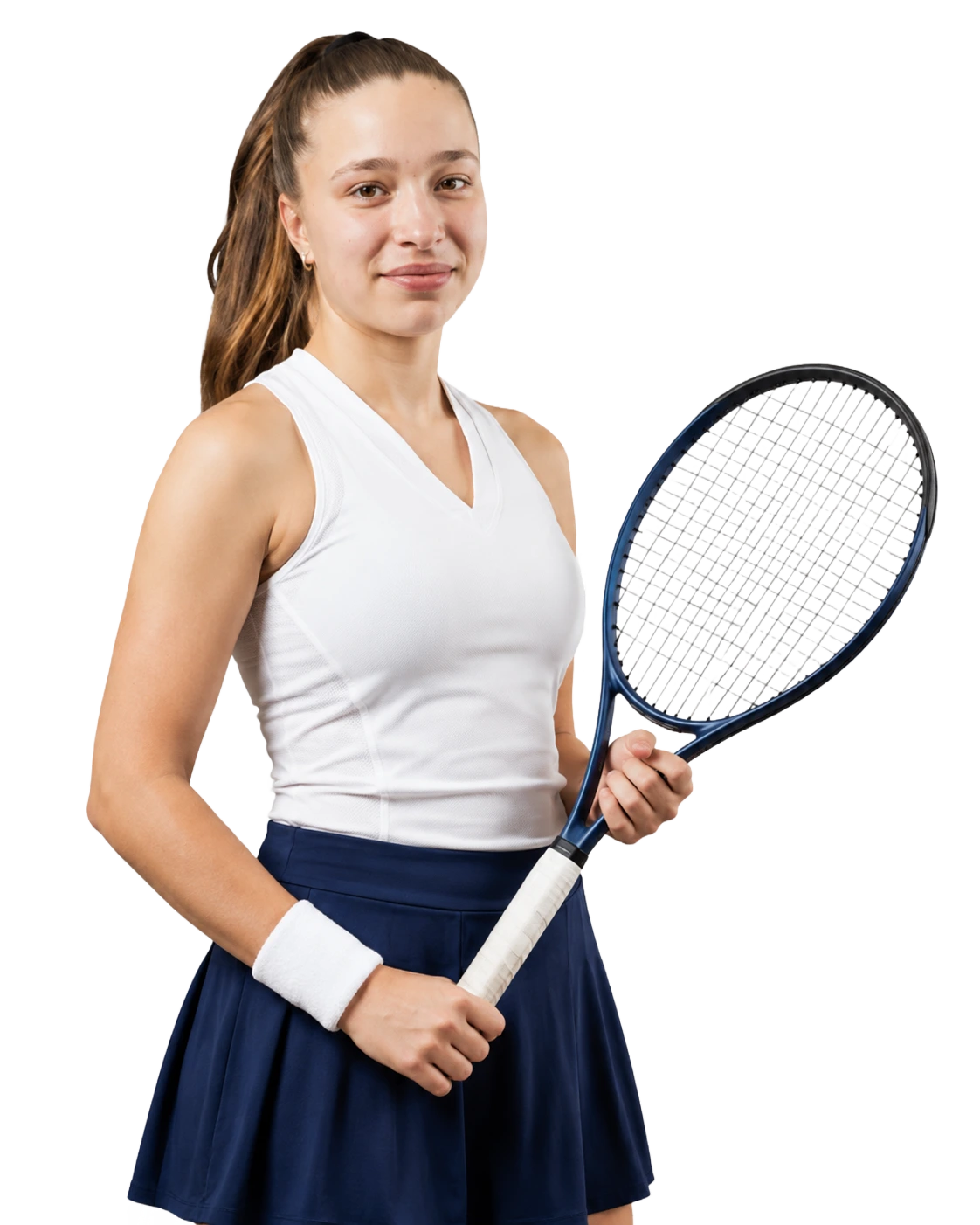 Josy Daems tennis player profile visual with TennisJack stats and match analysis