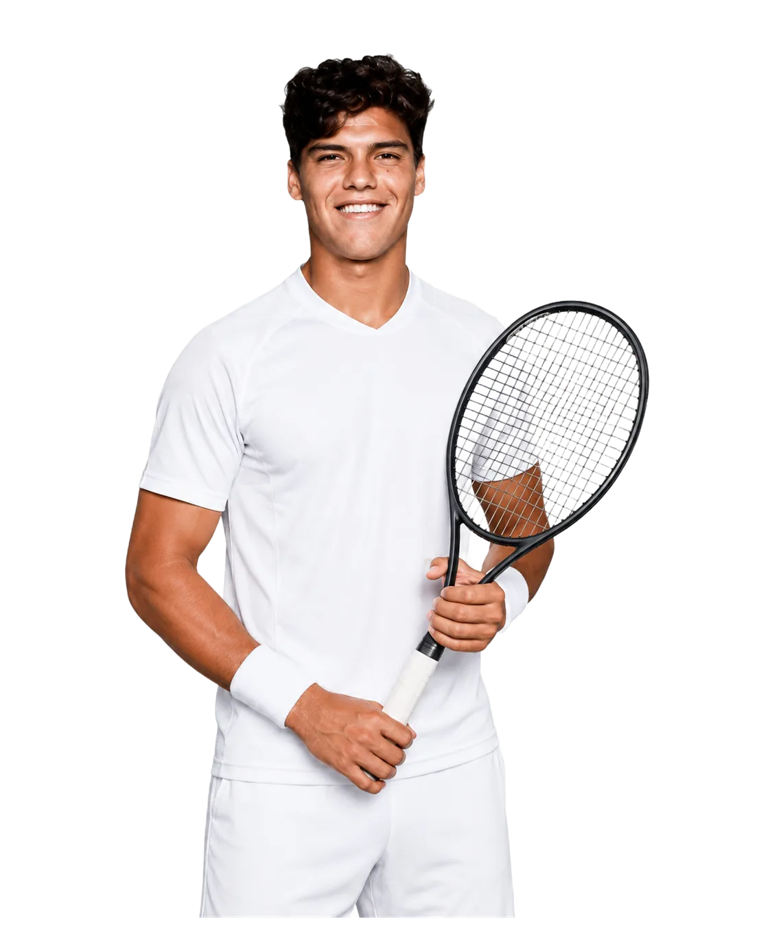 Juan A H Serrano tennis player profile visual with TennisJack stats and match analysis