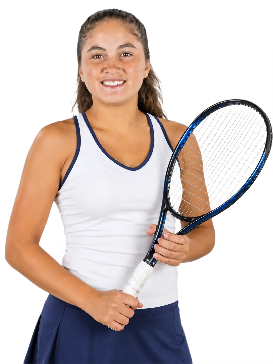 Portrait of Julia Garcia, tennis player