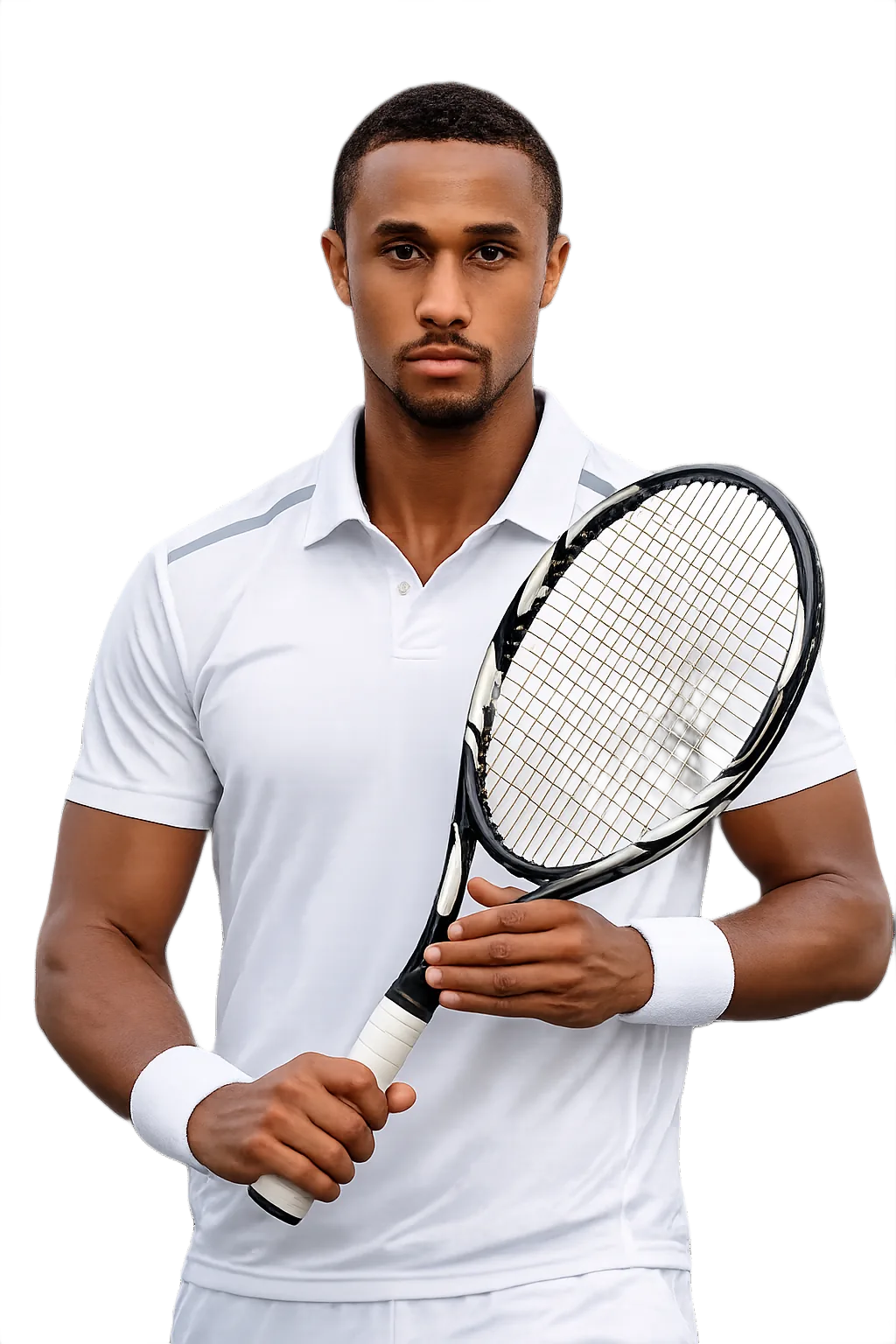 Portrait of Justin Roberts, tennis player