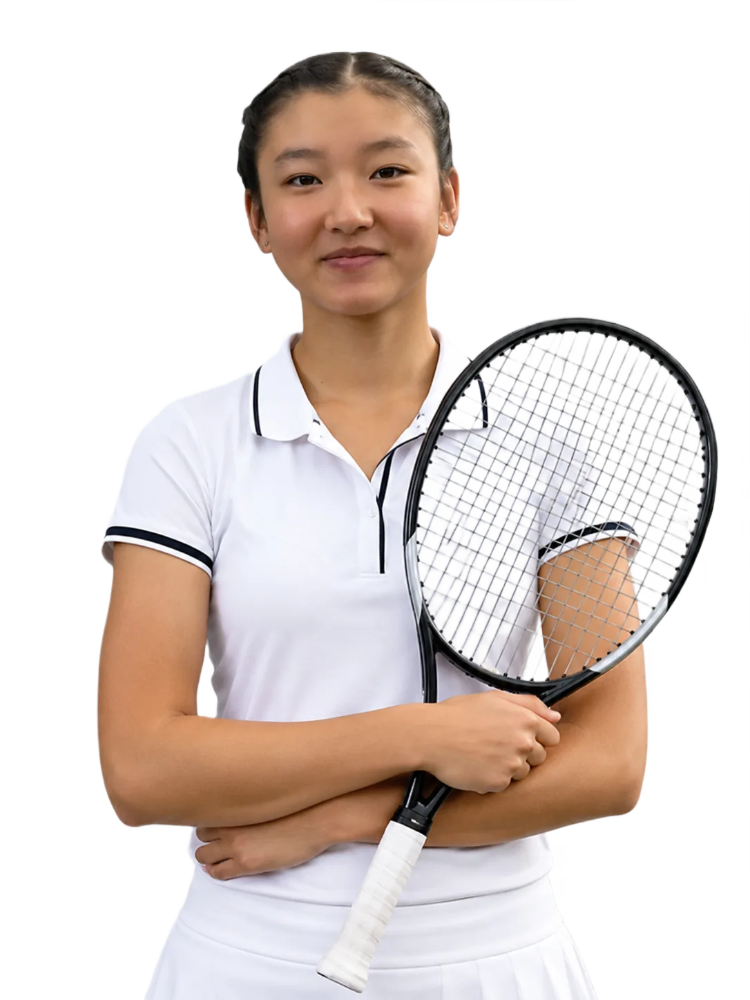 Portrait of Kaede Usui, tennis player