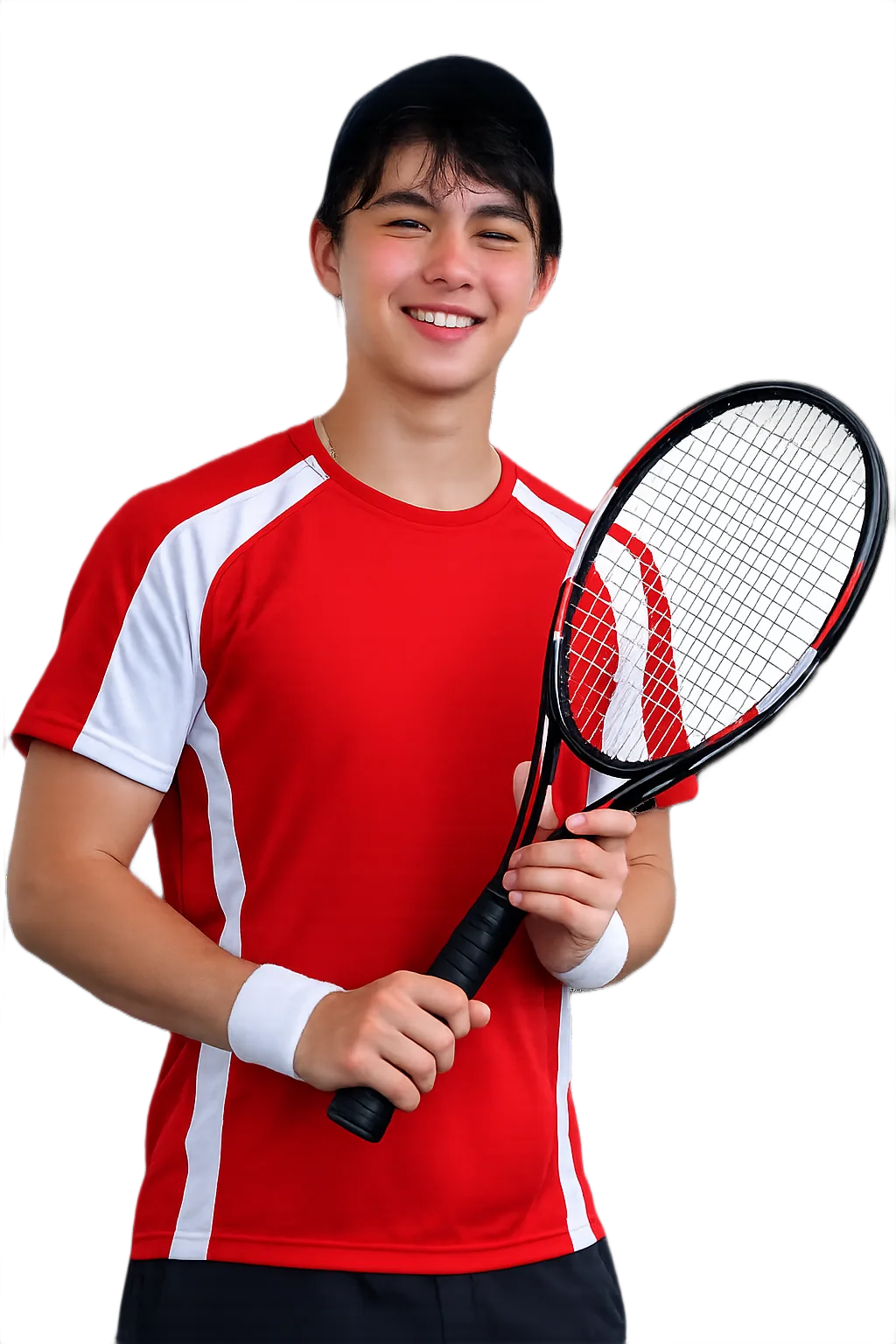 Portrait of Kai Thompson, tennis player