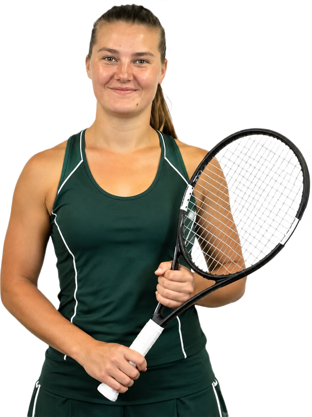 Portrait of Kajsa Rinaldo Persson, tennis player