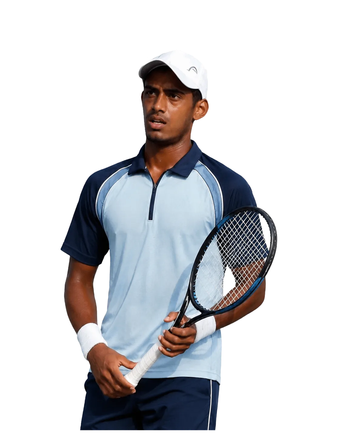 Karan Singh tennis player profile visual with TennisJack stats and match analysis