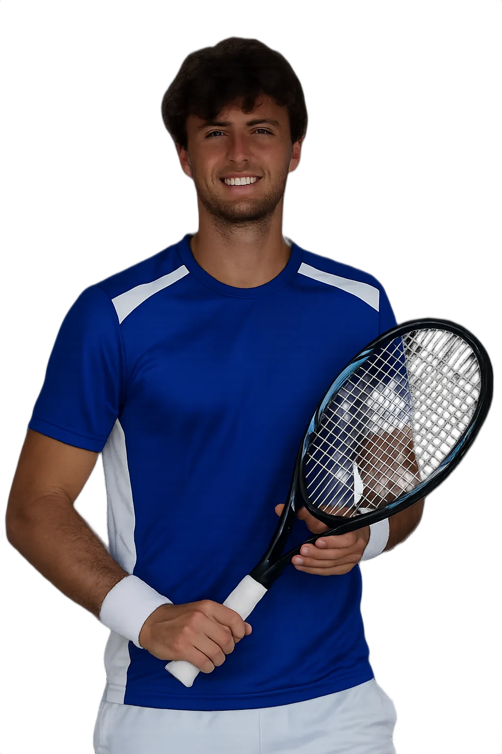 Portrait of Karol Malirz, tennis player