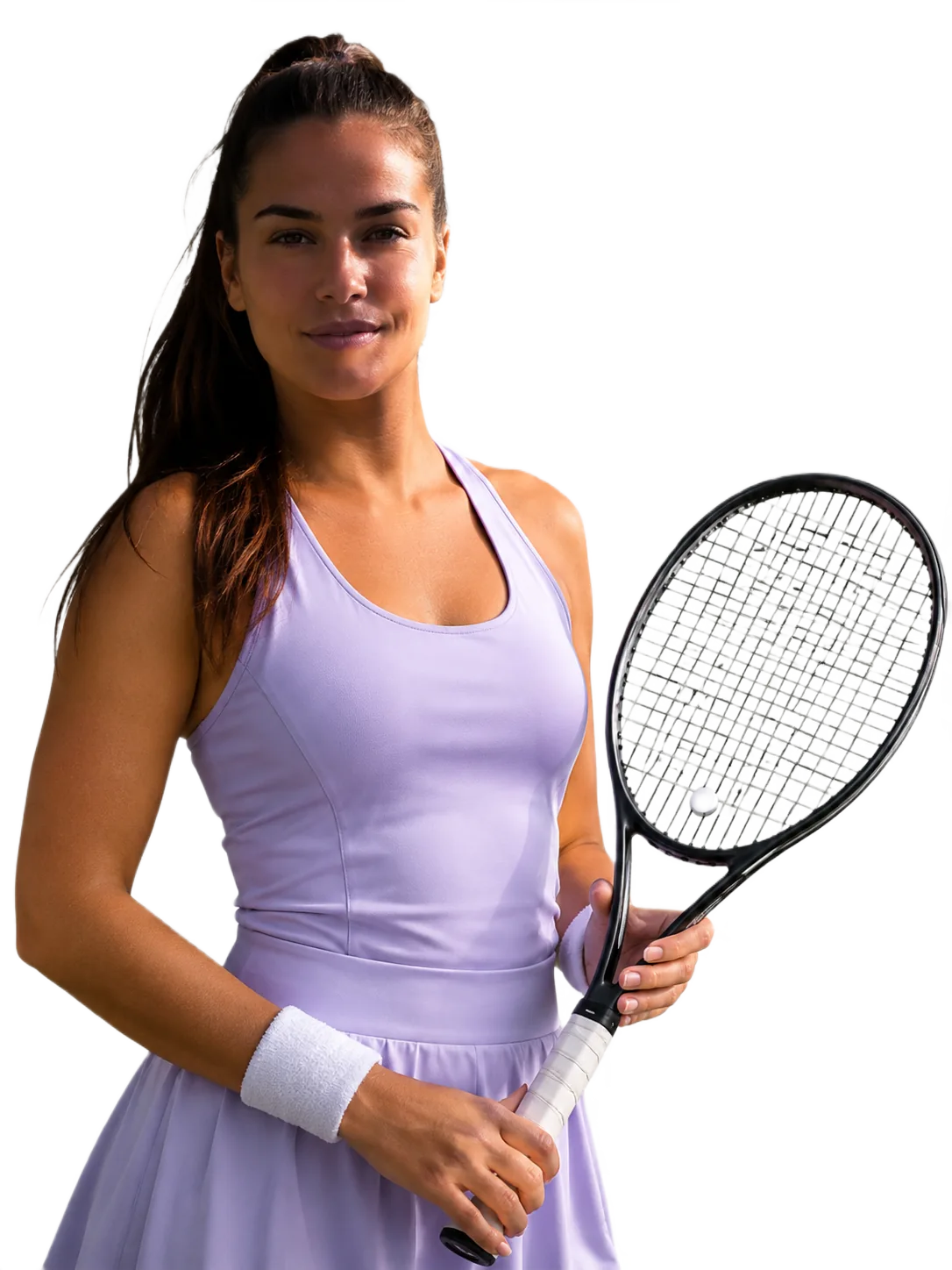 Portrait of Katarina Zavatska, tennis player