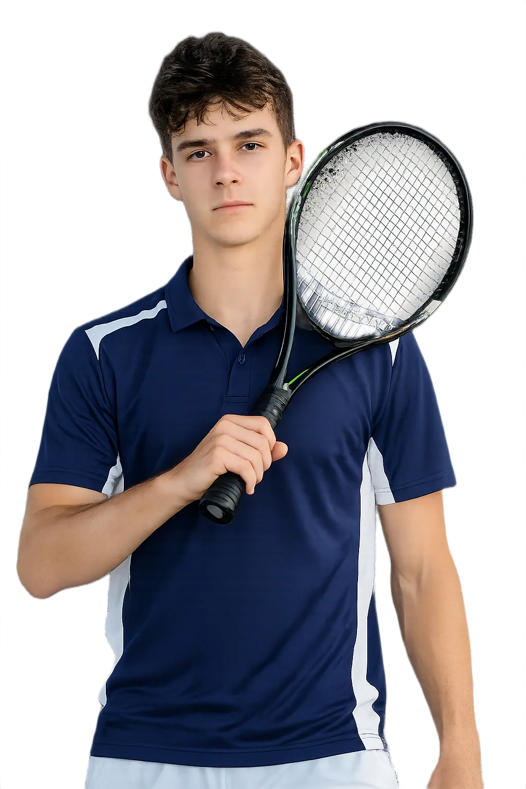 Portrait of Kaylan Bigun, tennis player