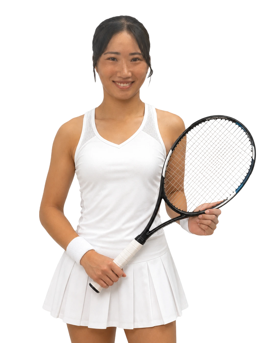 Kayo Nishimura tennis player profile visual with TennisJack stats and match analysis
