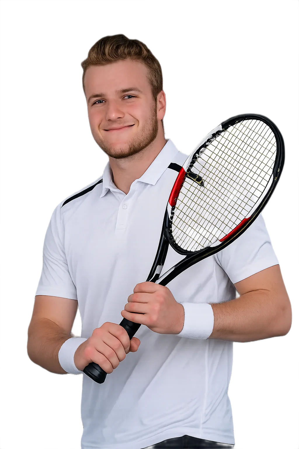 Portrait of Keenan Mayo, tennis player