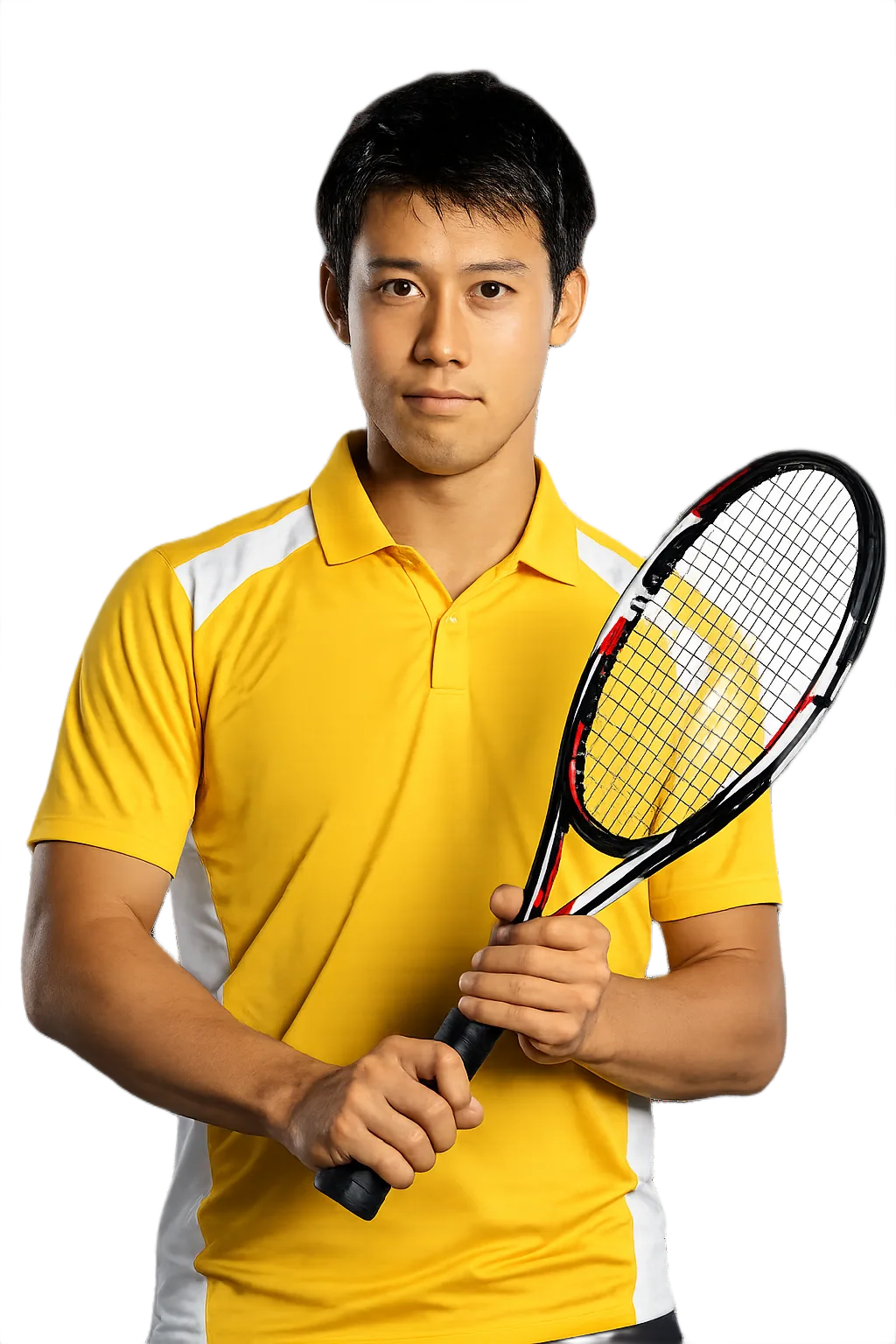 Portrait of Kei Nishikori, tennis player