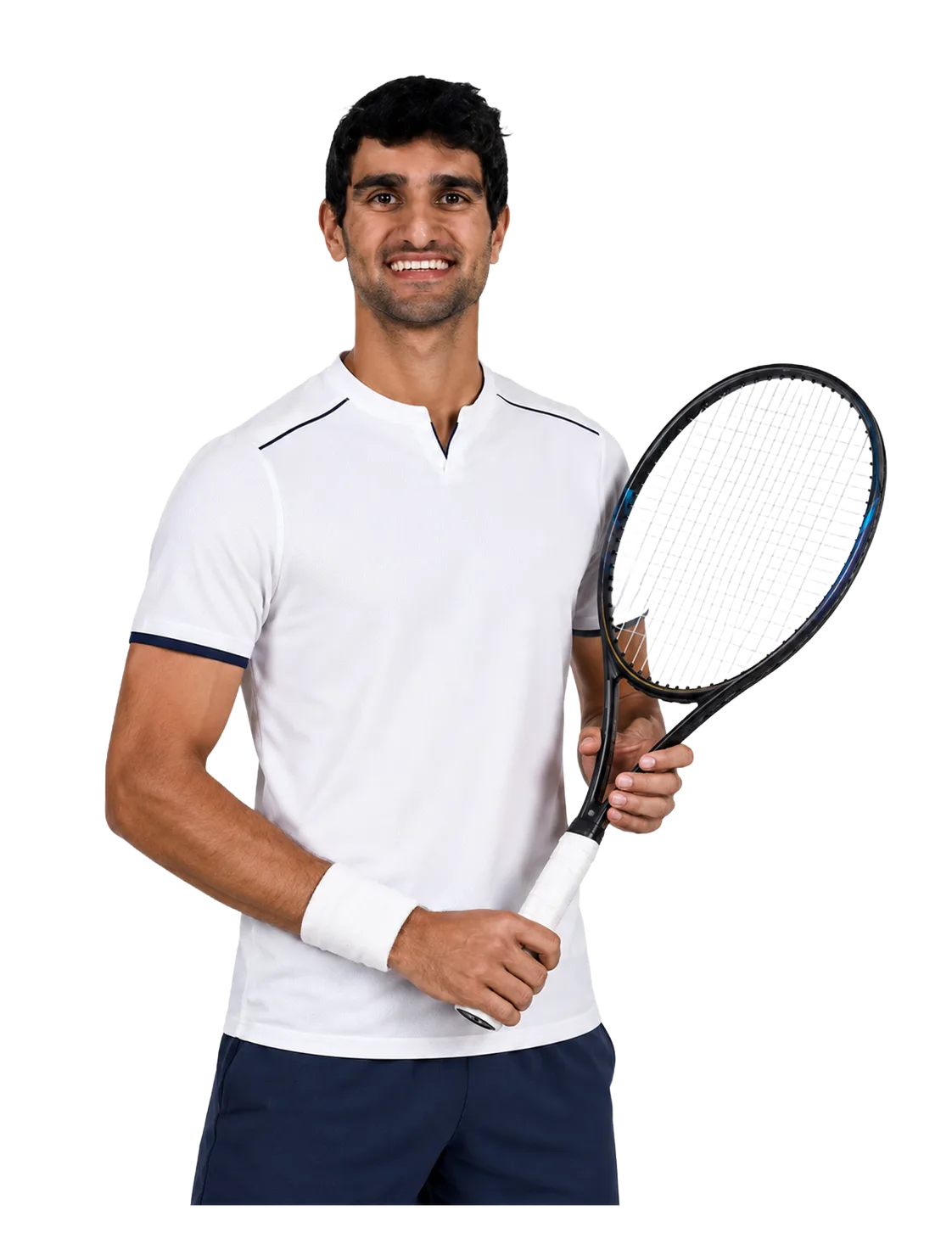 Keshav Chopra tennis player profile visual with TennisJack stats and match analysis