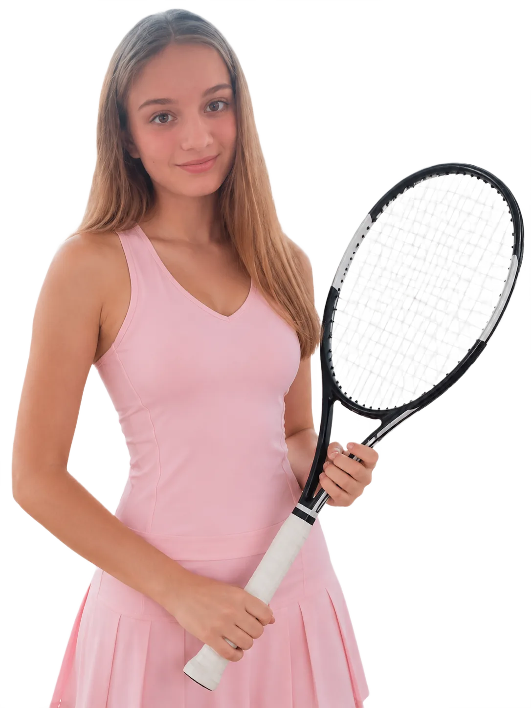 Portrait of Kira Bataikina, tennis player