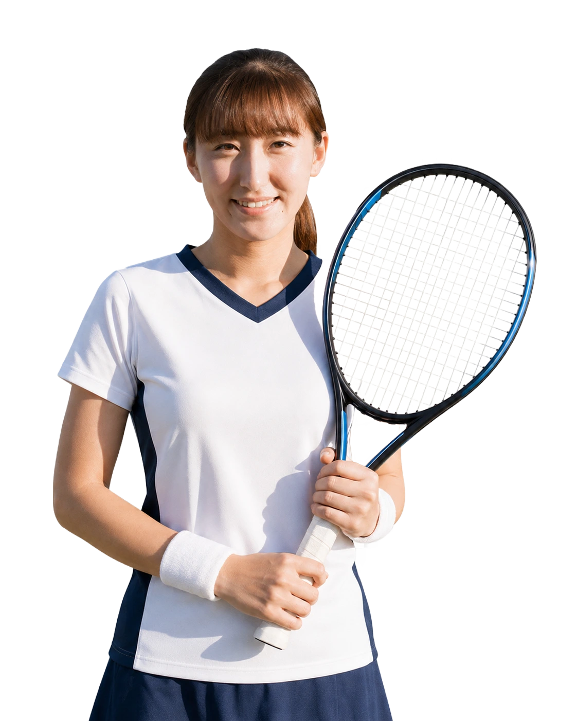 Kisa Yoshioka tennis player profile visual with TennisJack stats and match analysis