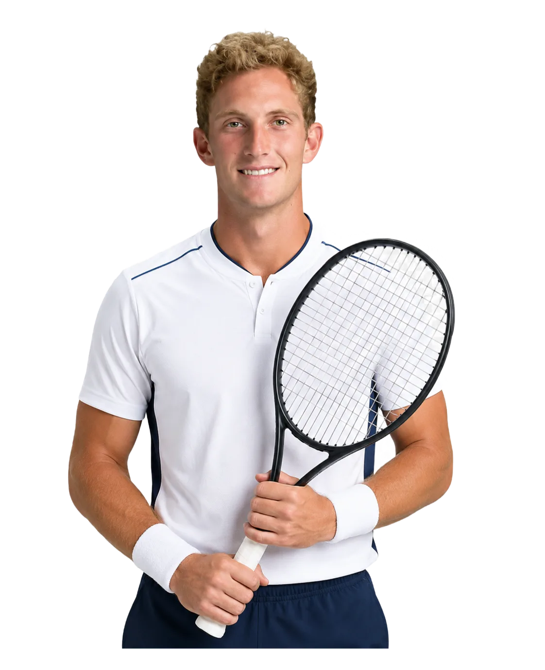 Kris Van Wyk tennis player profile visual with TennisJack stats and match analysis