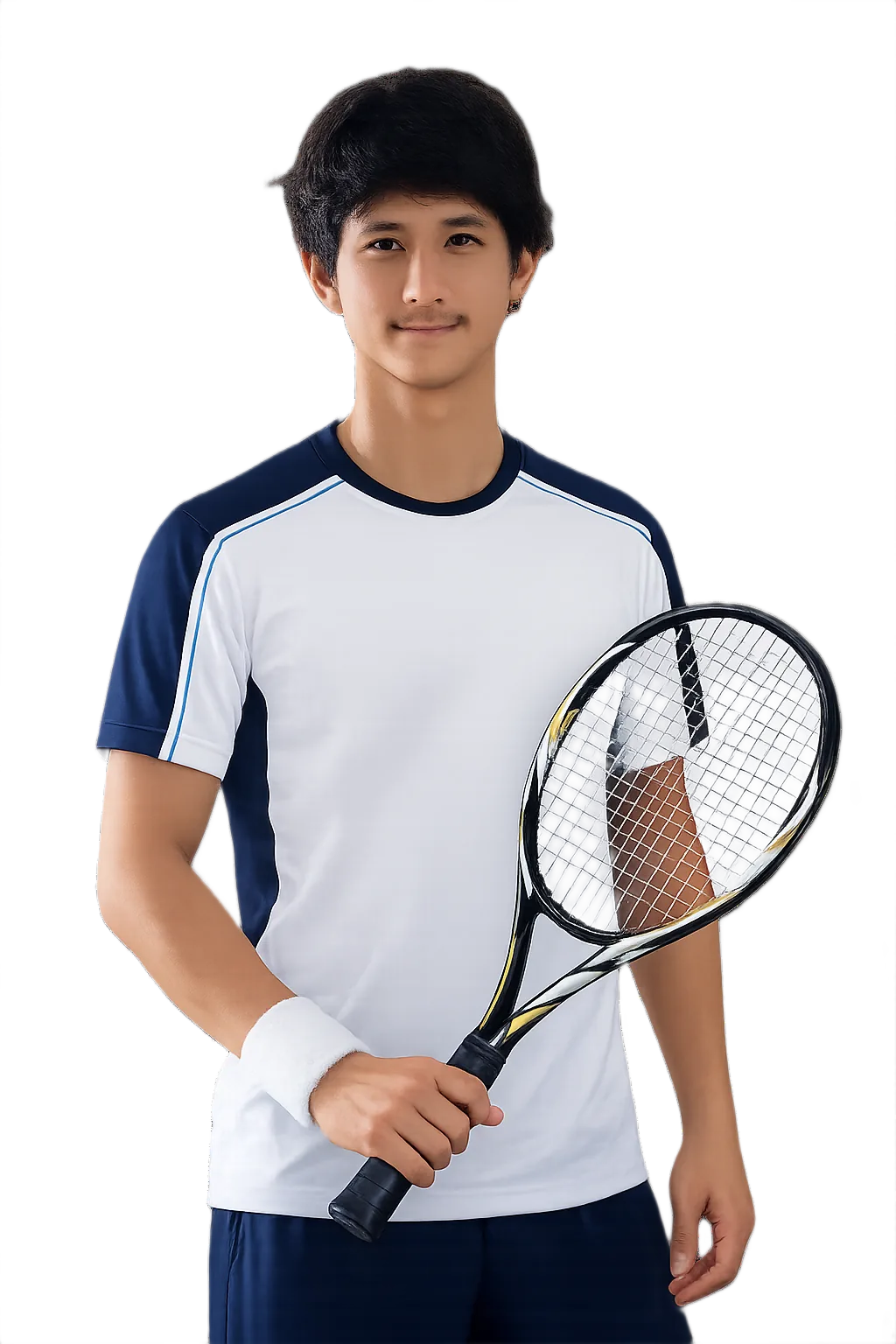 Portrait of Krittin Koaykul, tennis player