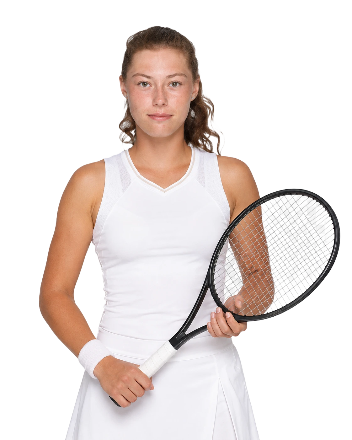 Ksenia Zaytseva tennis player profile visual with TennisJack stats and match analysis
