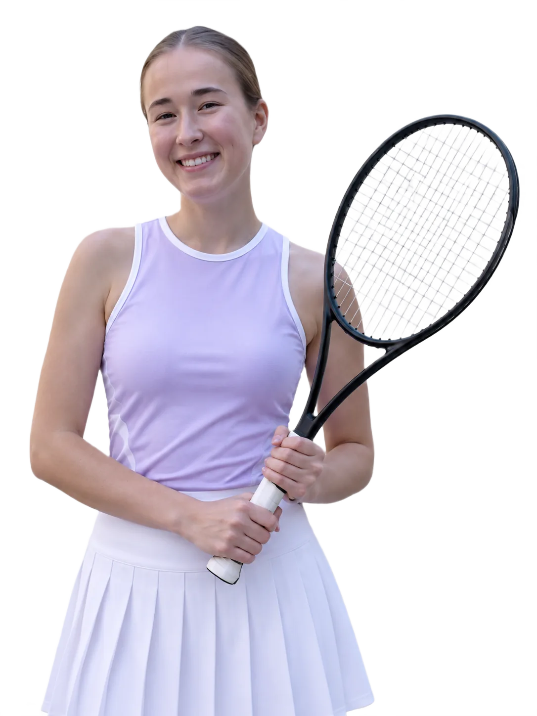 Portrait of Kseniya Yersh, tennis player