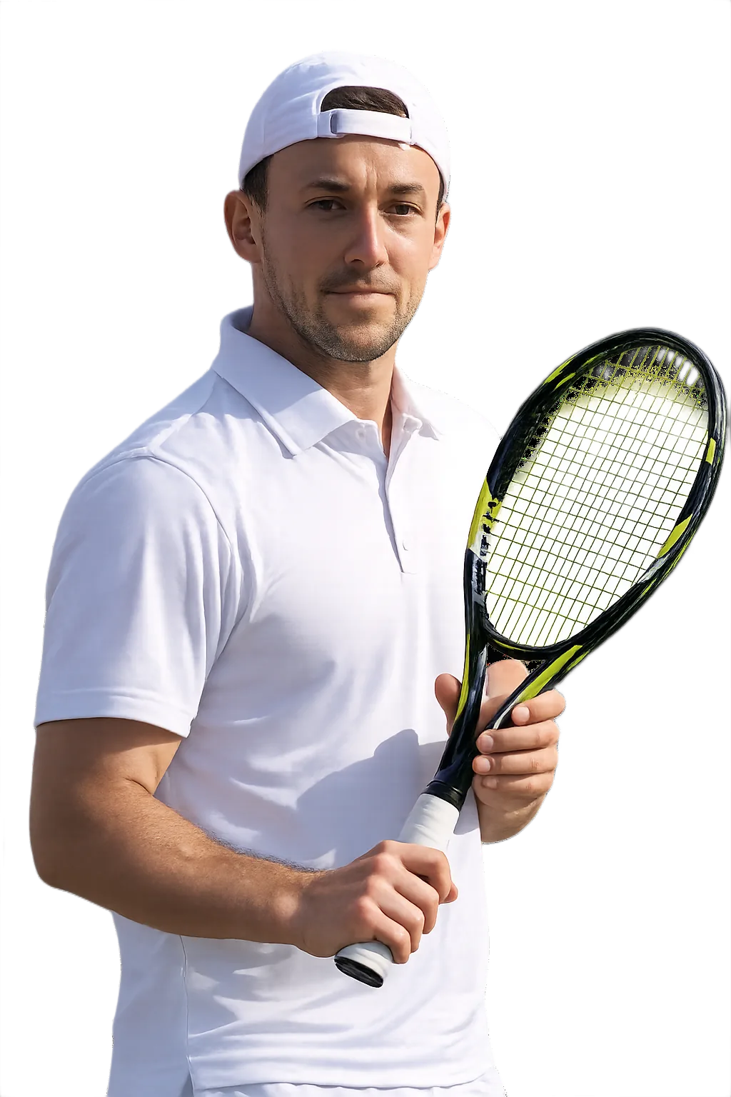 Portrait of Laurin Aerne, tennis player