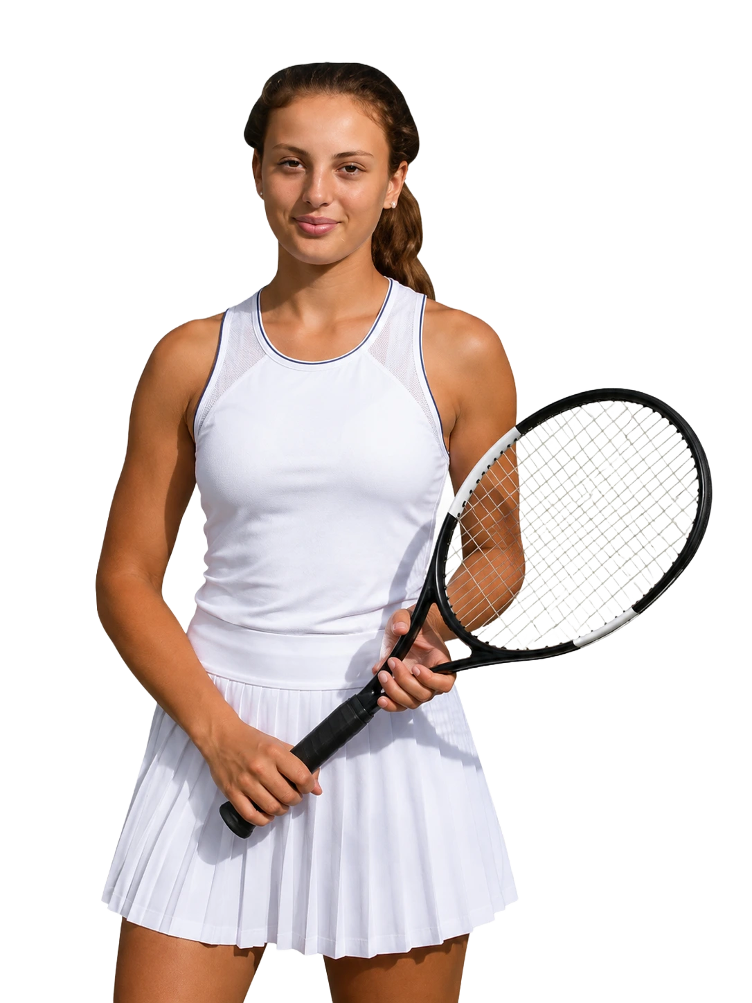 Lavinia Luciano tennis player profile visual with TennisJack stats and match analysis