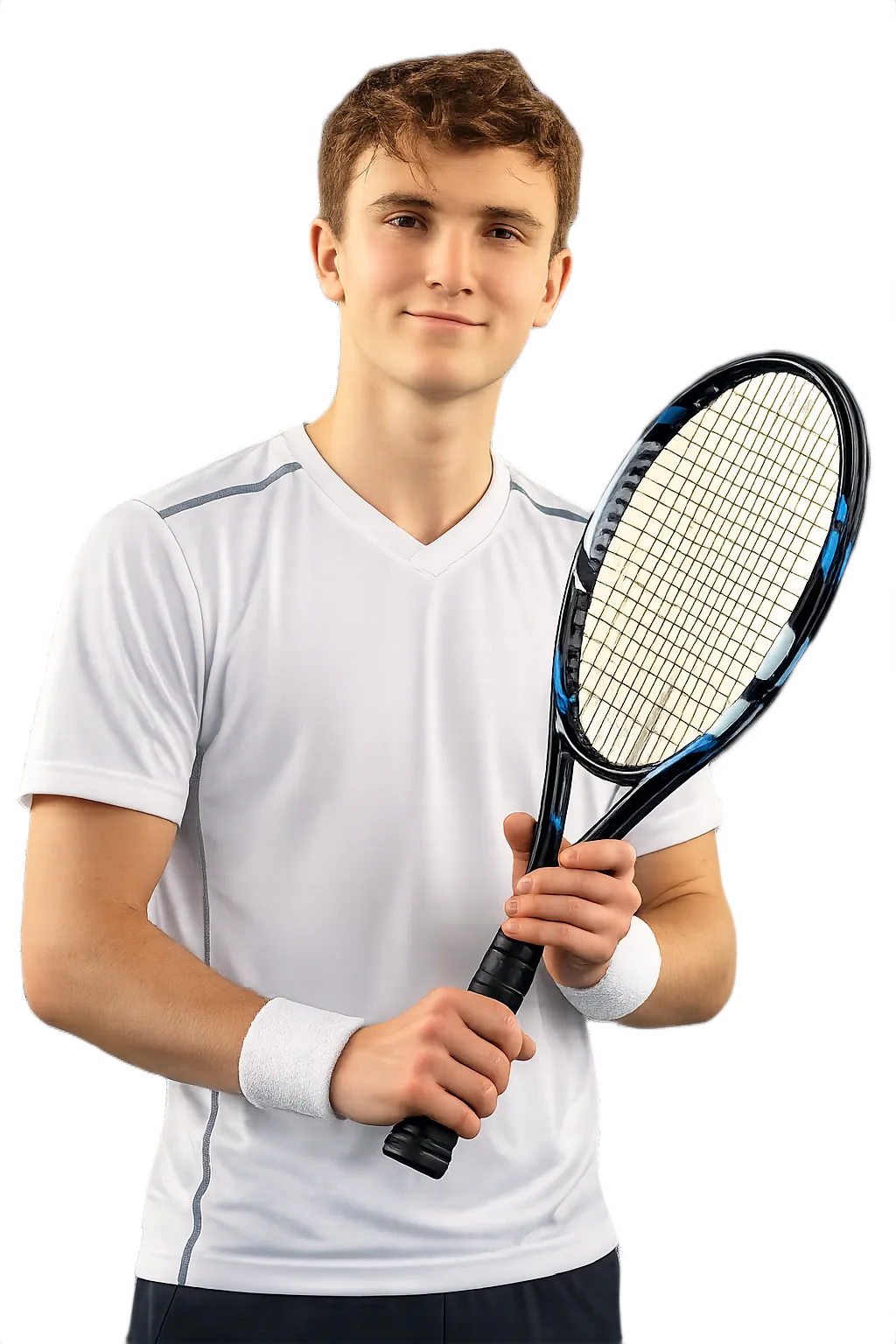 Portrait of Liam Gavrielides, tennis player
