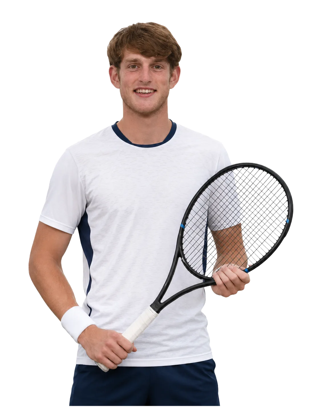 Liam Hignett tennis player profile visual with TennisJack stats and match analysis