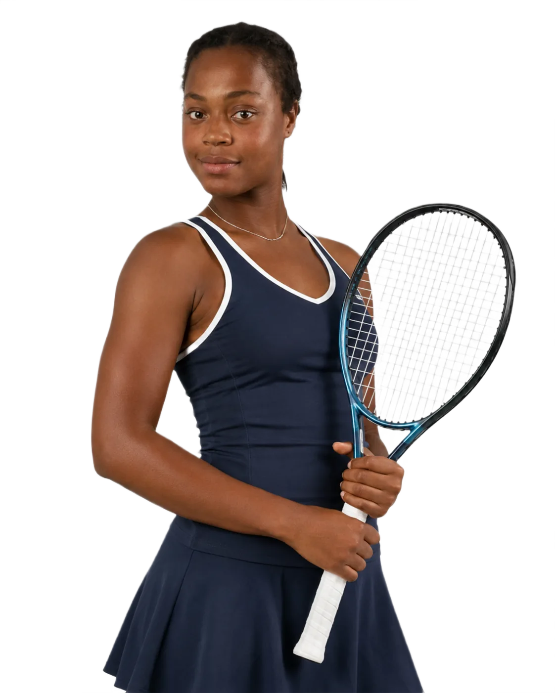 Portrait of Lily Taylor, tennis player