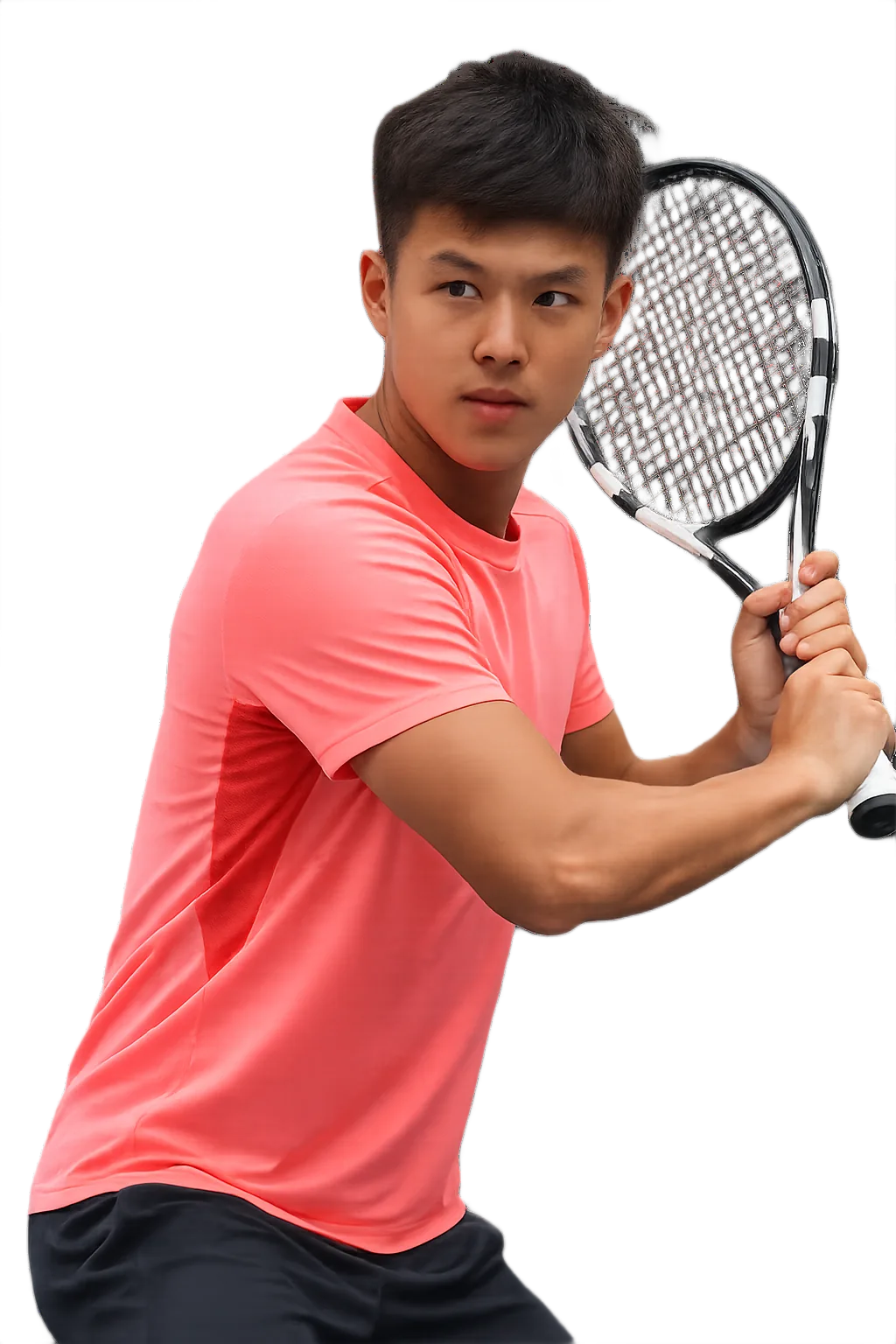 Portrait of Linang Xiao, tennis player