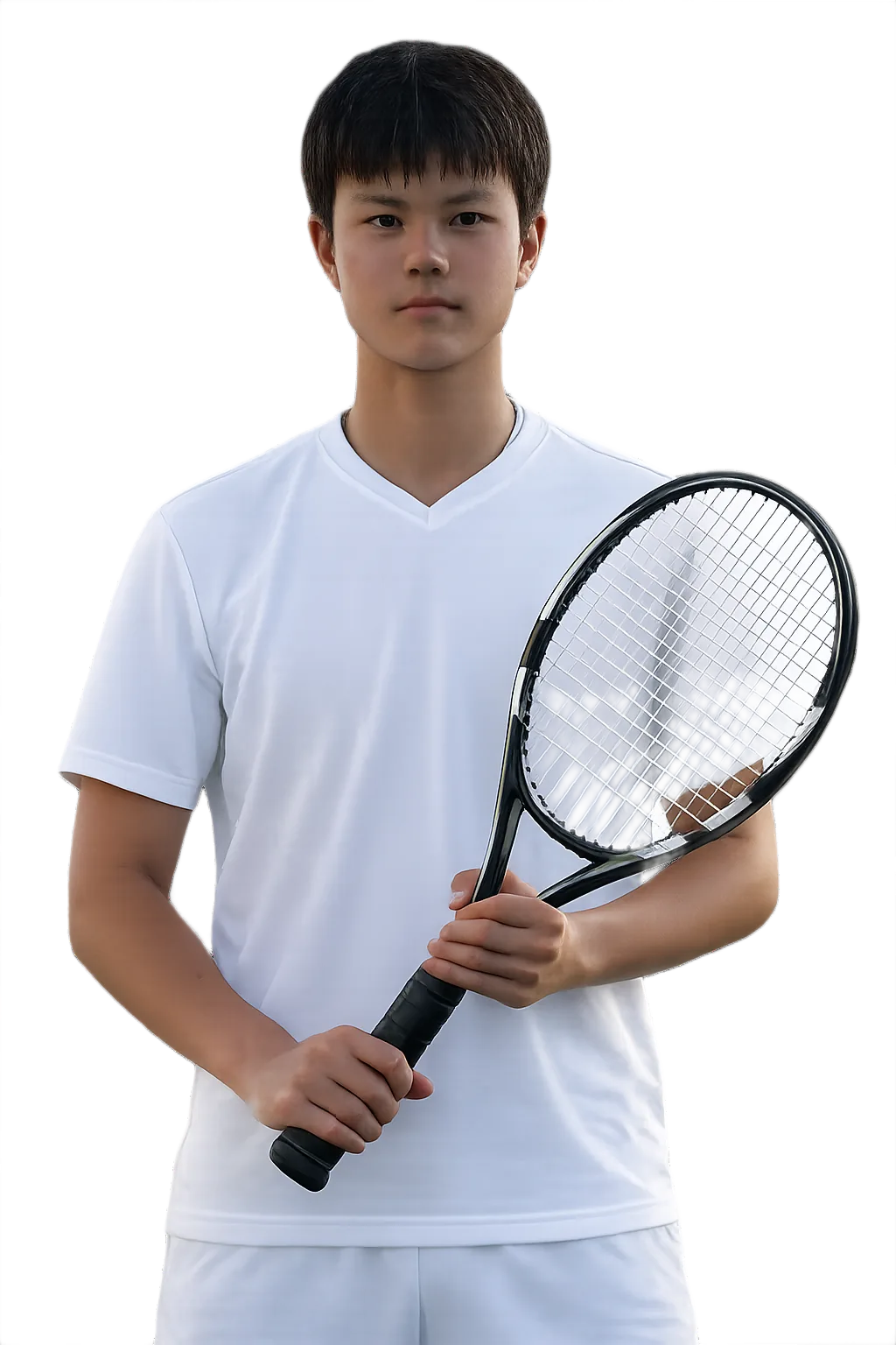 Portrait of Lingxi Zhao, tennis player