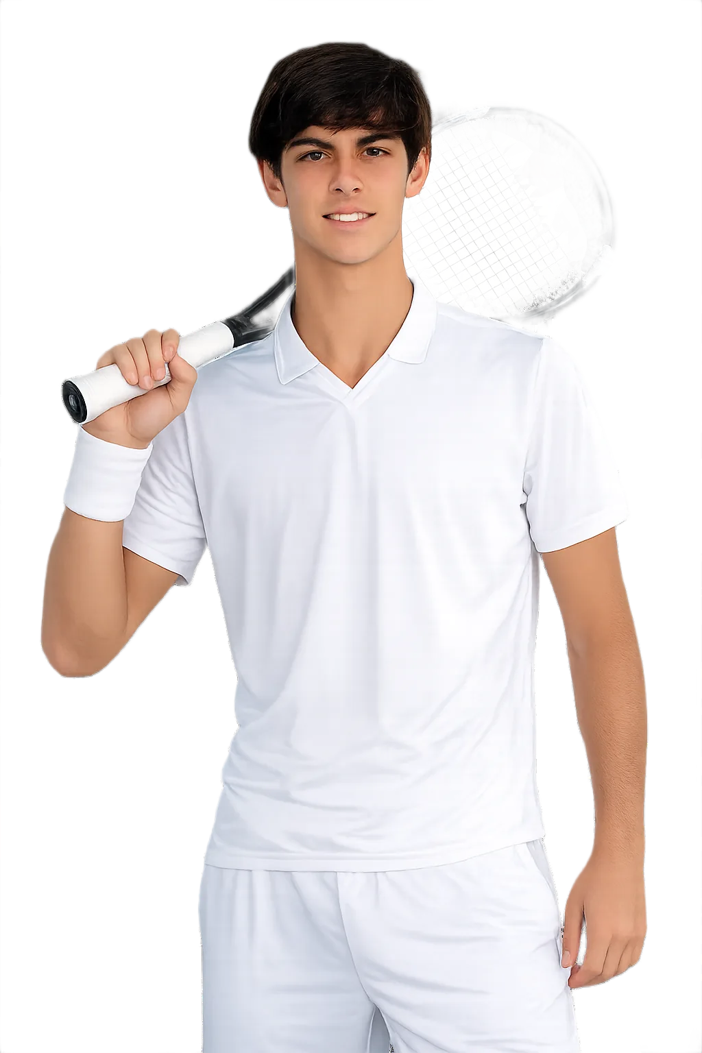 Portrait of Lorenzo Carboni, tennis player