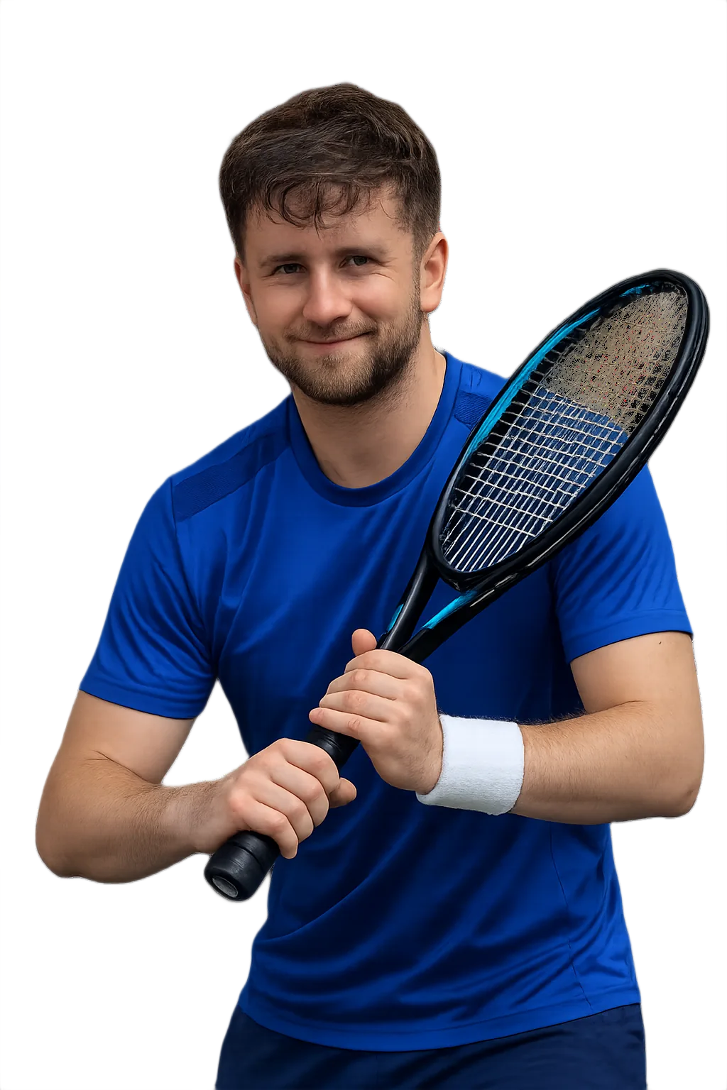 Portrait of Lorenzo Gagliardo, tennis player