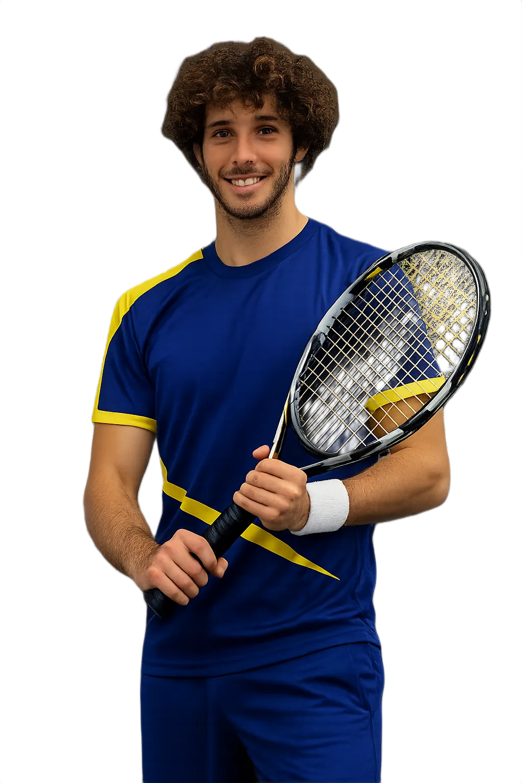 Portrait of Lorenzo Lorusso, tennis player