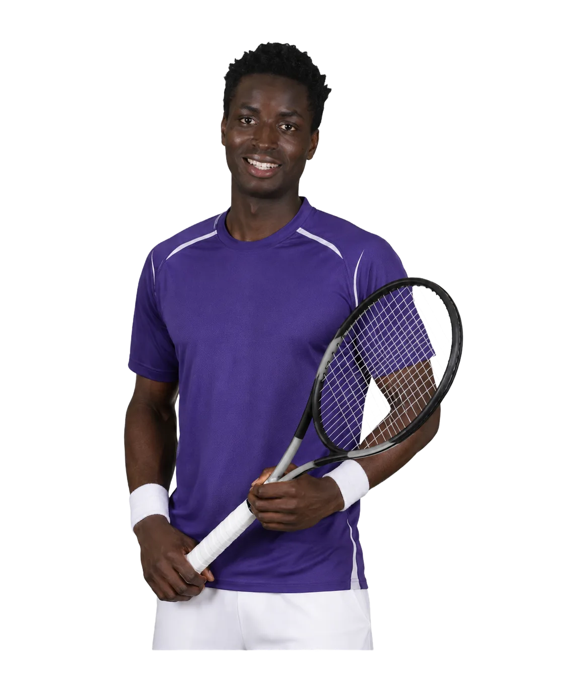 Luc Fomba tennis player profile visual with TennisJack stats and match analysis