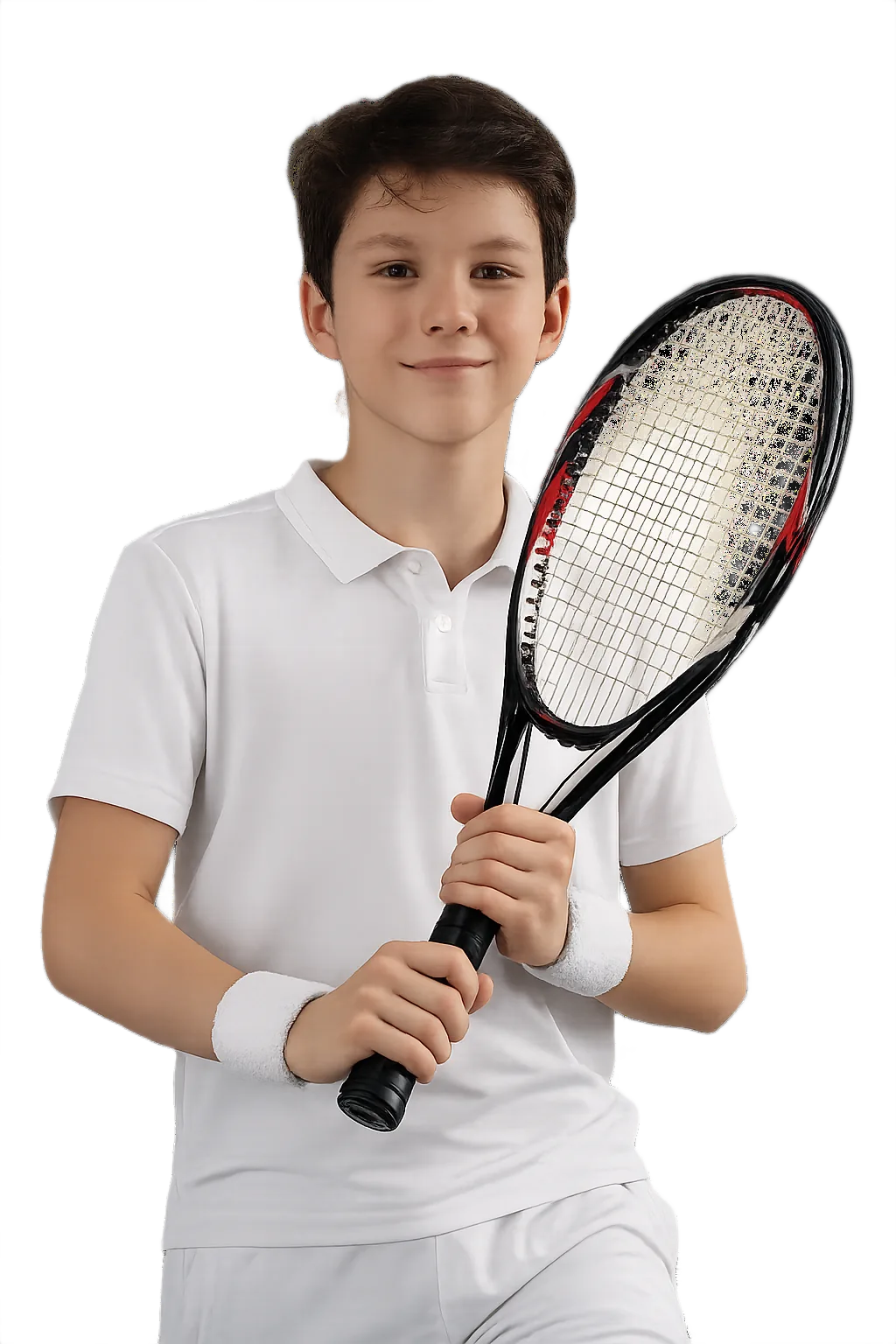 Portrait of Luca Preda, tennis player