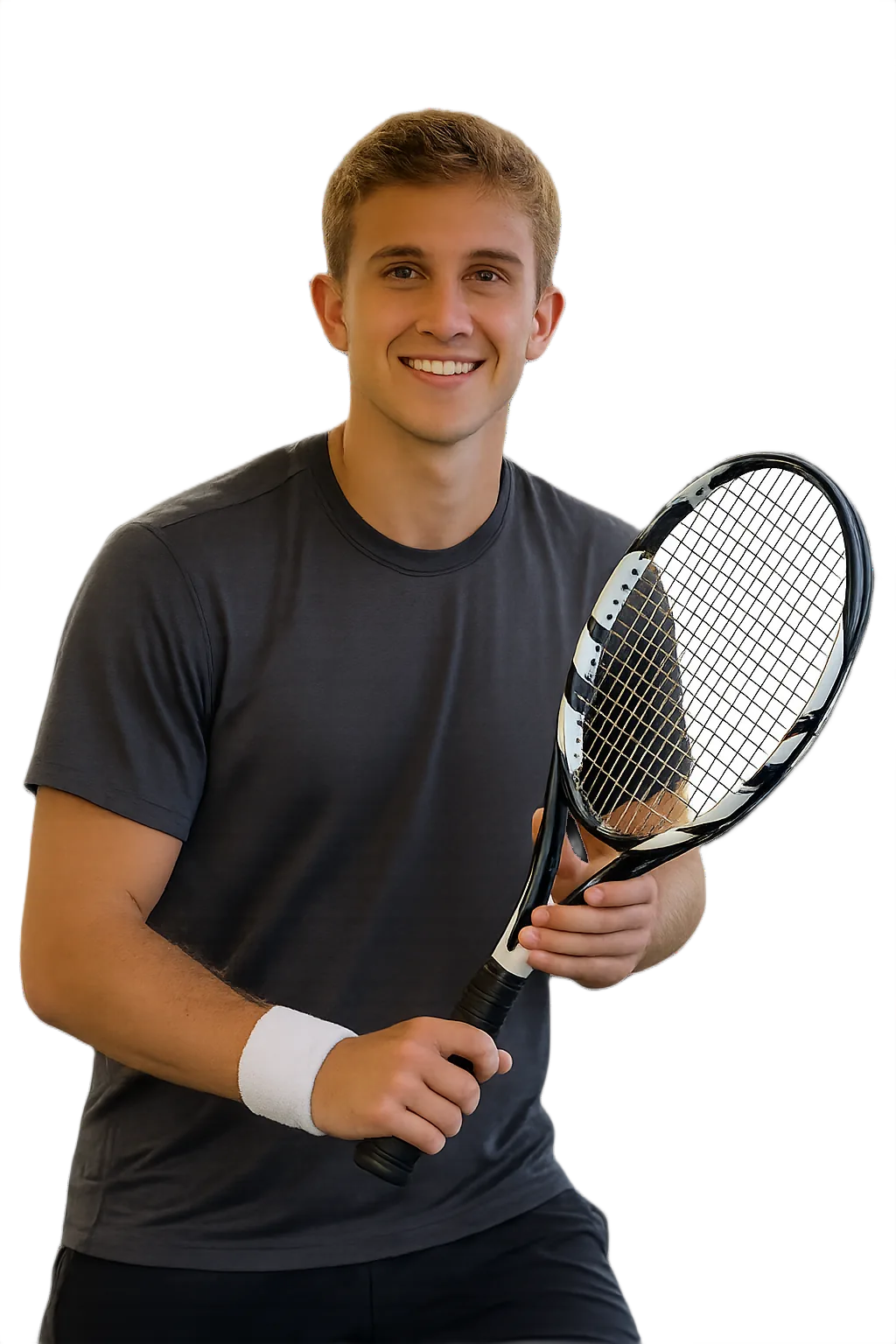 Portrait of Lucca Pinto, tennis player