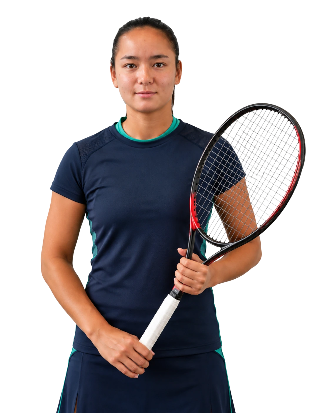 Lucie Nguyen Tan tennis player profile visual with TennisJack stats and match analysis