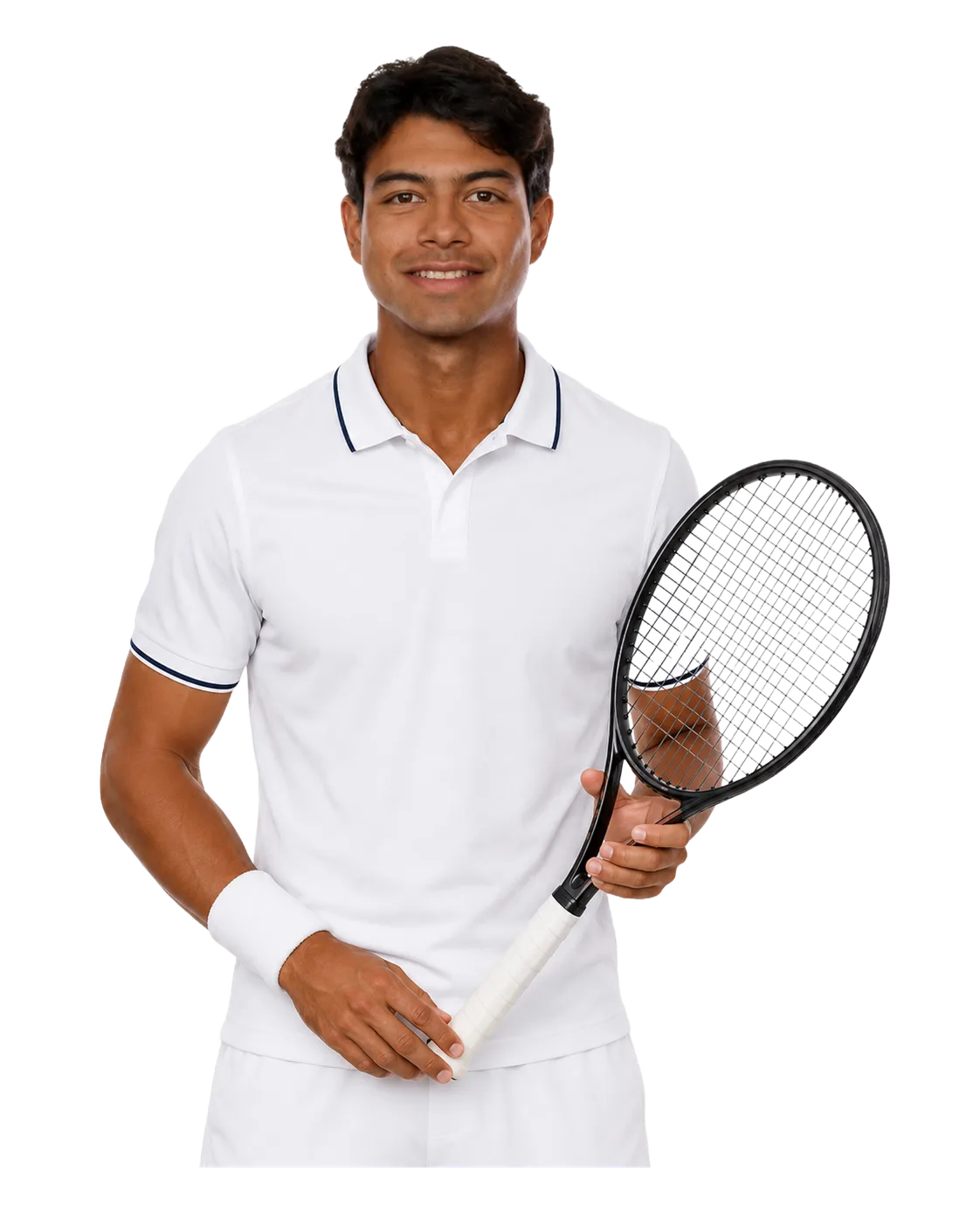 Luis Felipe Miguel tennis player profile visual with TennisJack stats and match analysis