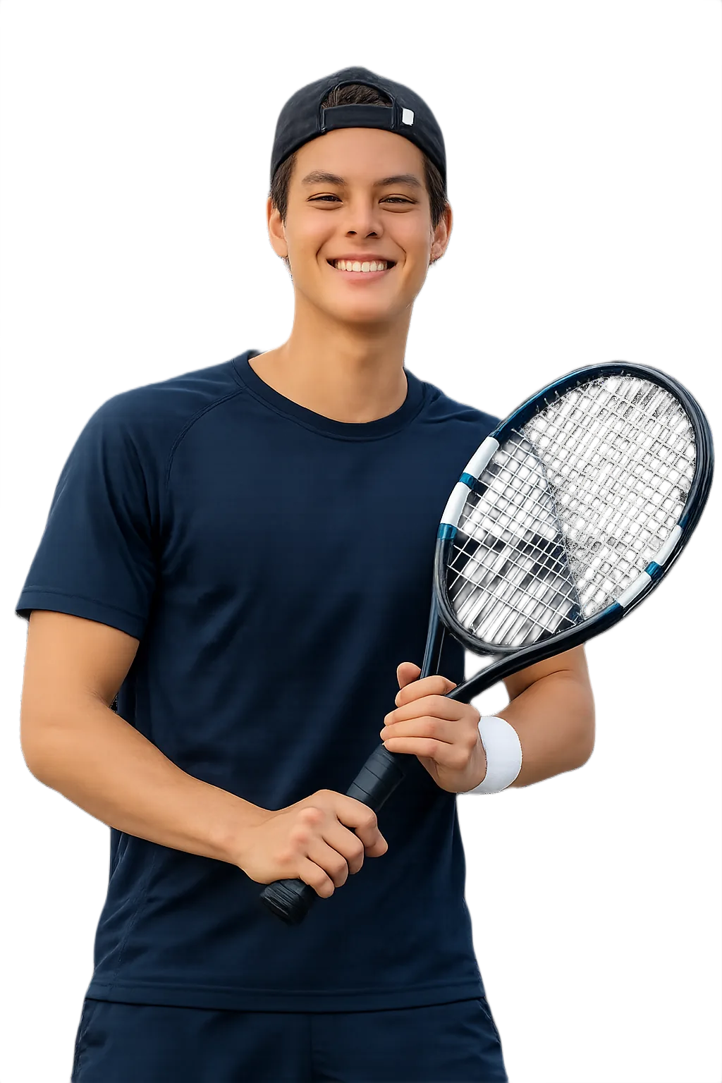 Portrait of Luka Bojicic Ono, tennis player