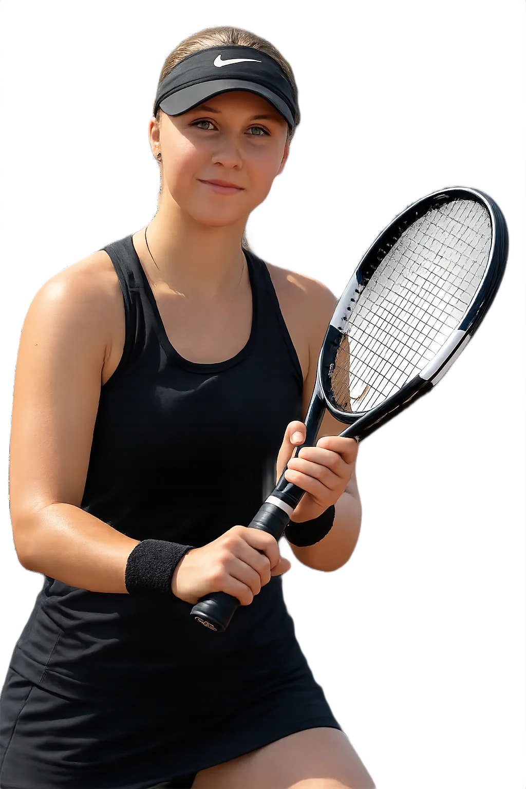 Portrait of Maileen Nuudi, tennis player