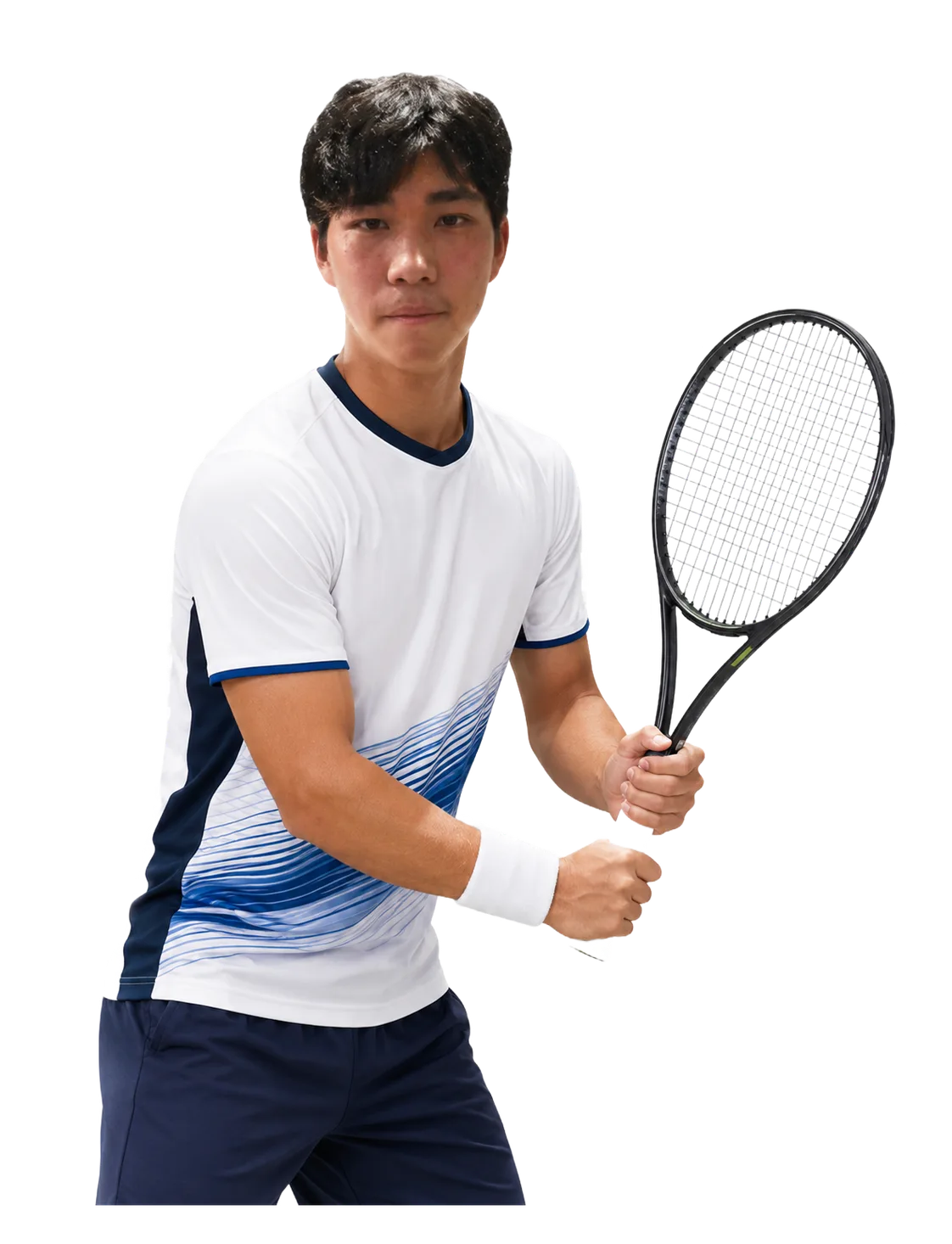 Makoto Ochi tennis player profile visual with TennisJack stats and match analysis