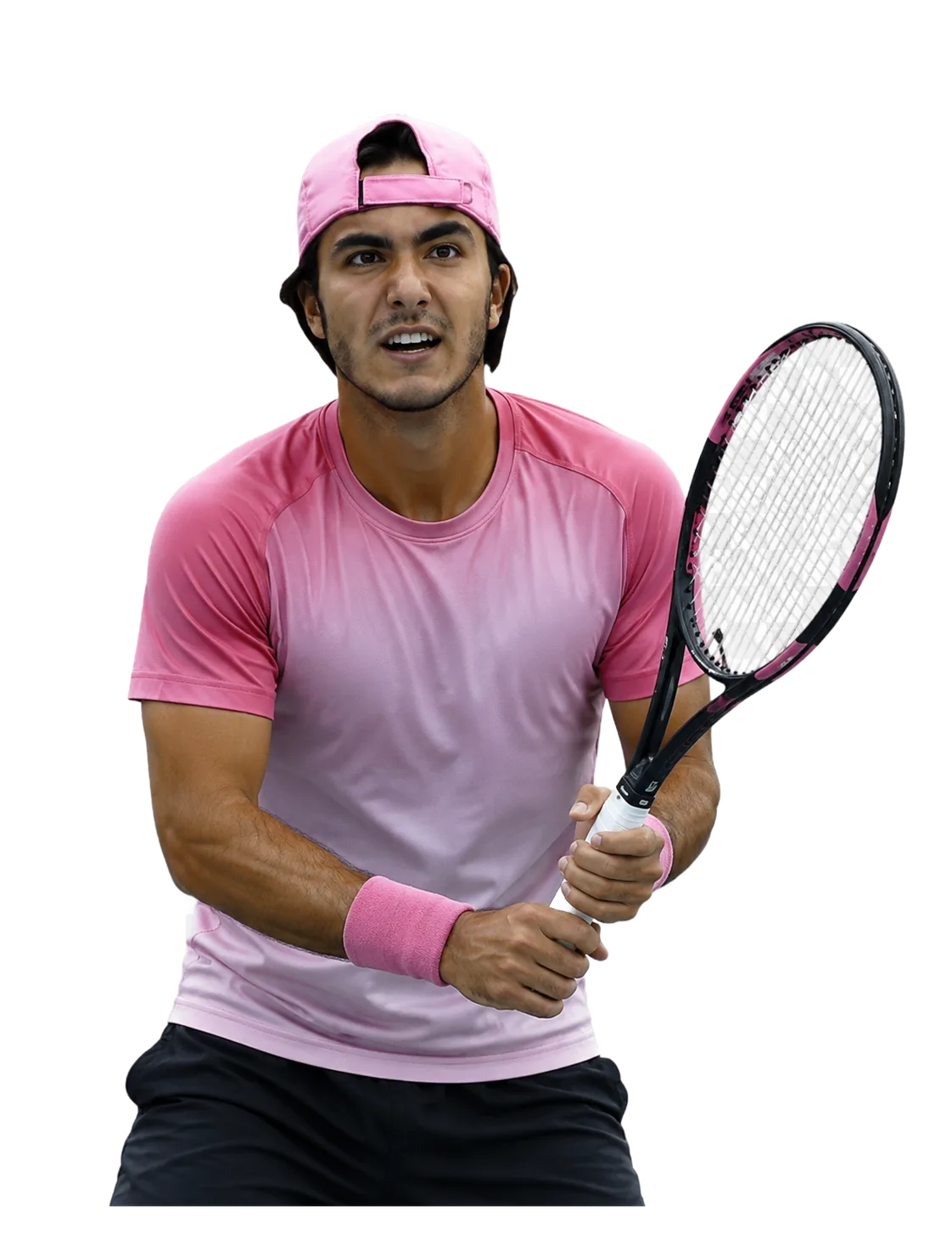 Maksim Shin tennis player profile visual with TennisJack stats and match analysis
