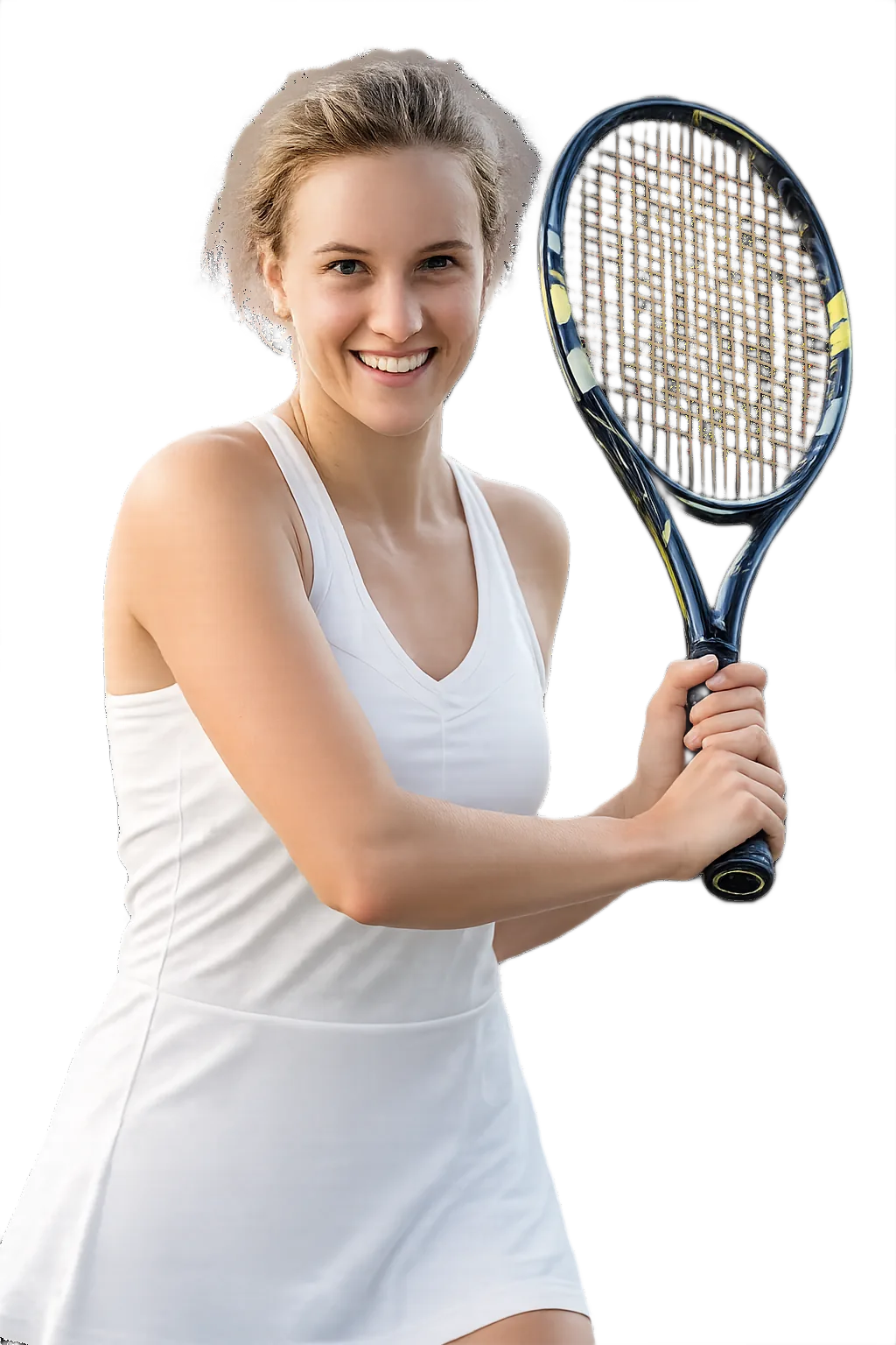 Portrait of Manca Pislak, tennis player