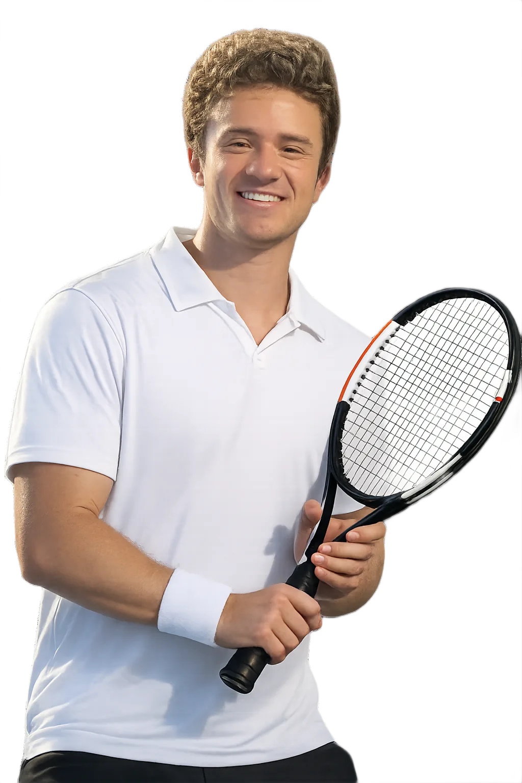 Portrait of Marco Alvarez, tennis player