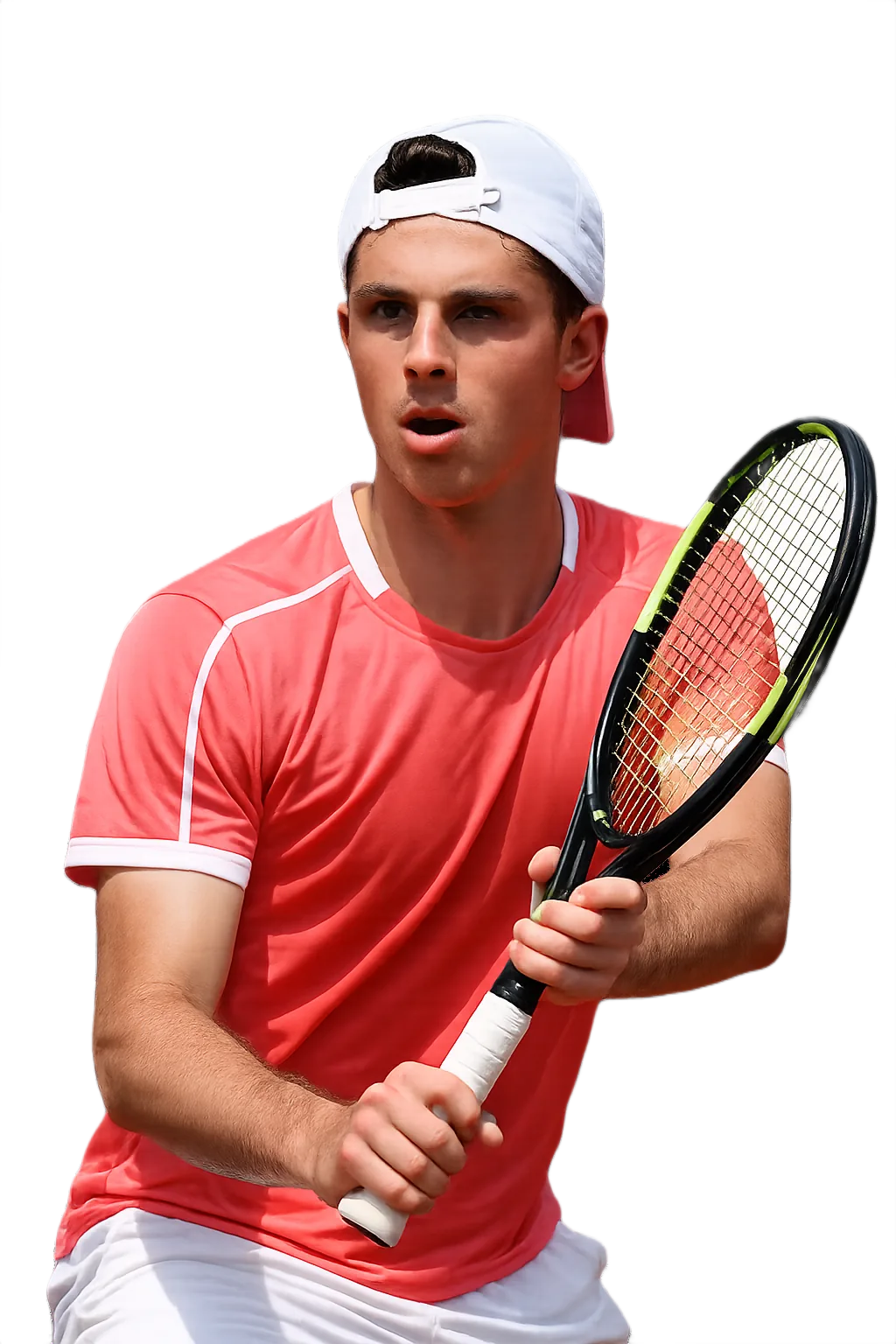 Portrait of Marco Furlanetto, tennis player