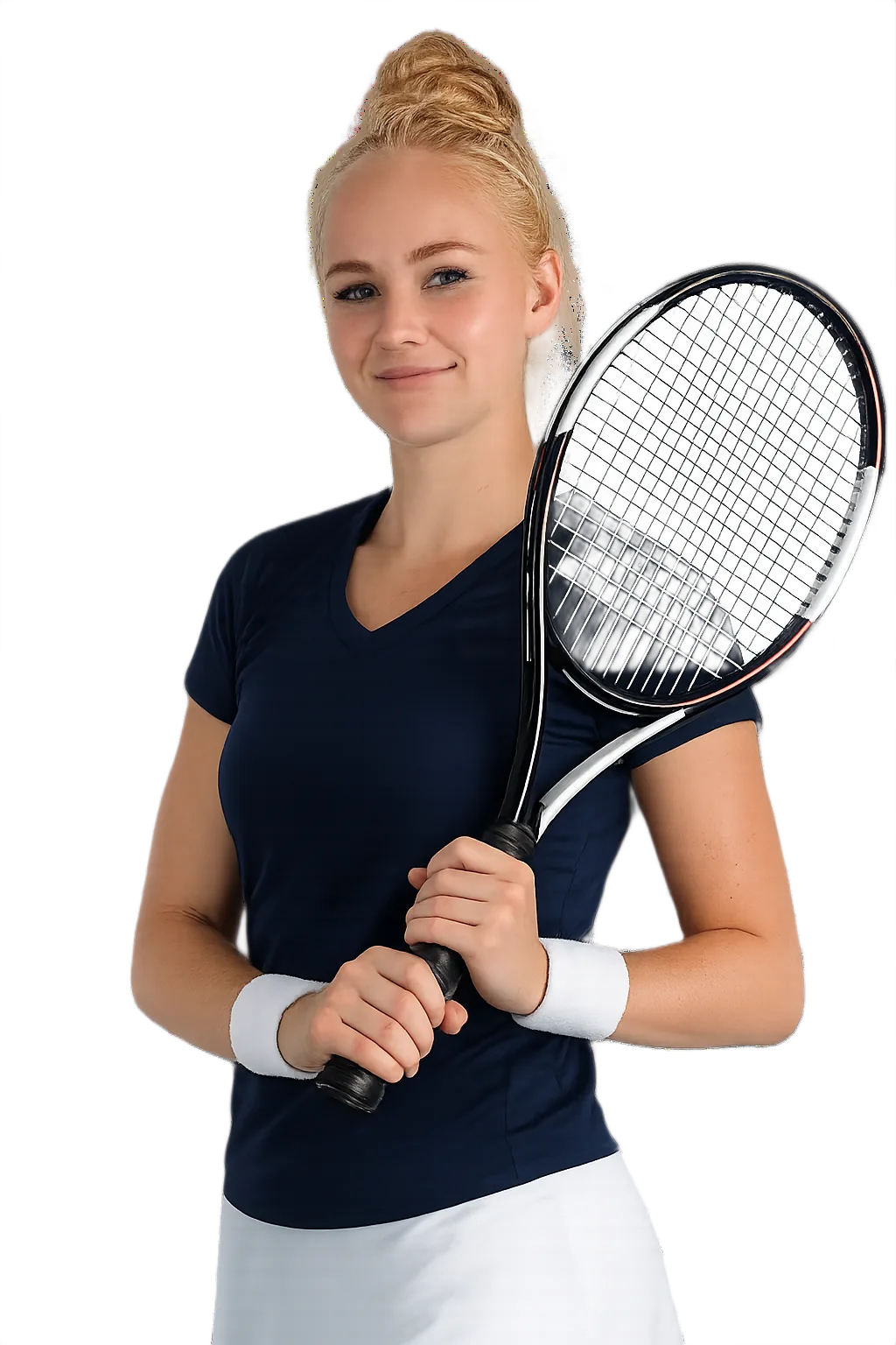 Portrait of Maria Kozyreva, tennis player