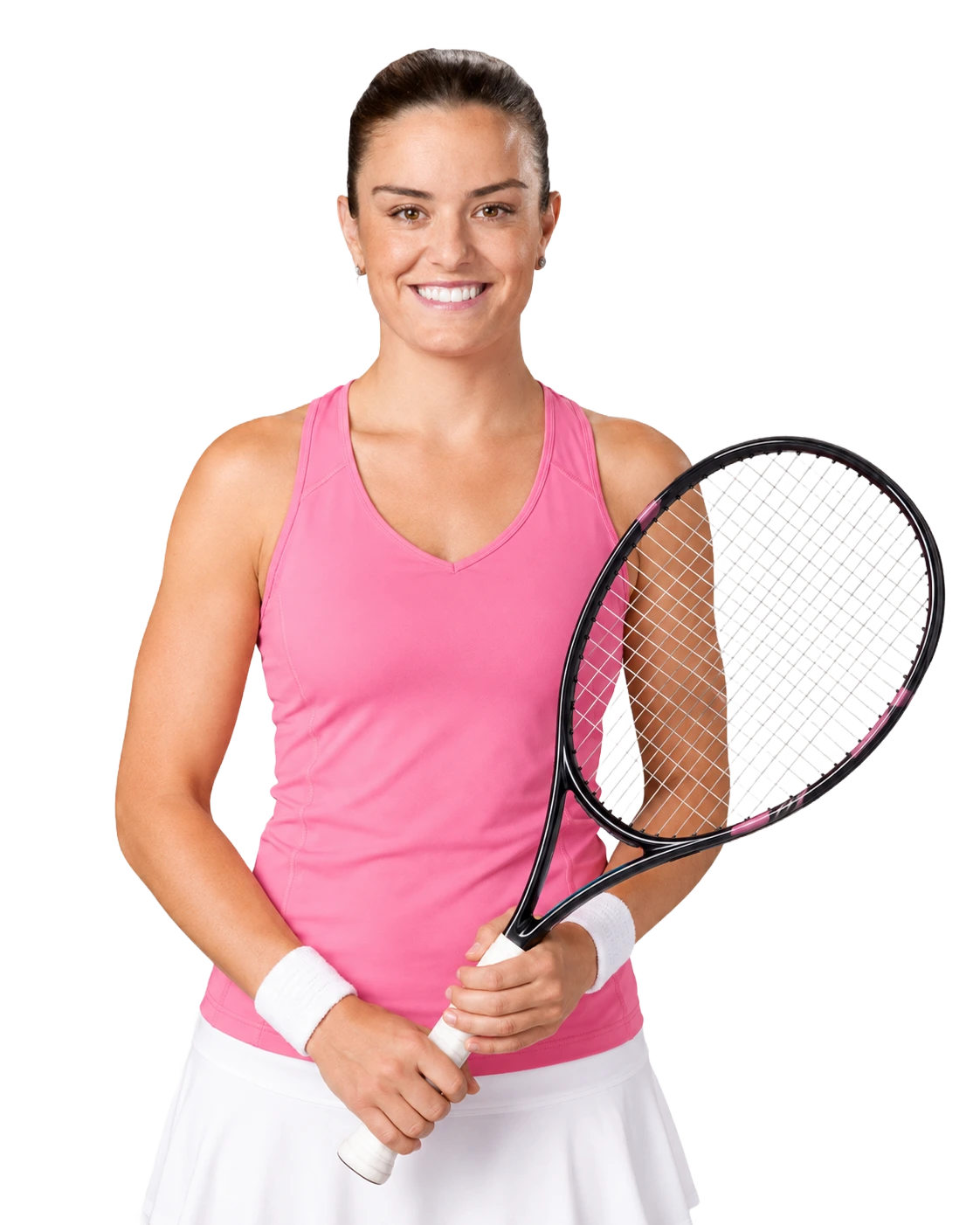 Maria Sakkari tennis player profile visual with TennisJack stats and match analysis