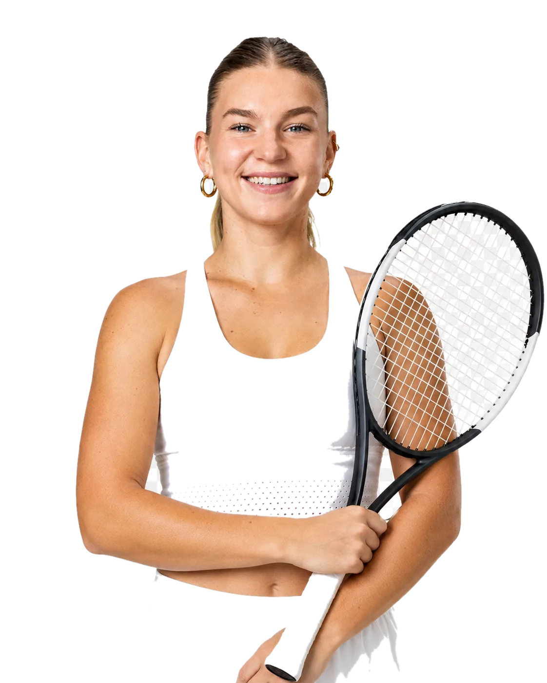 Maria Timofeeva tennis player profile visual with TennisJack stats and match analysis