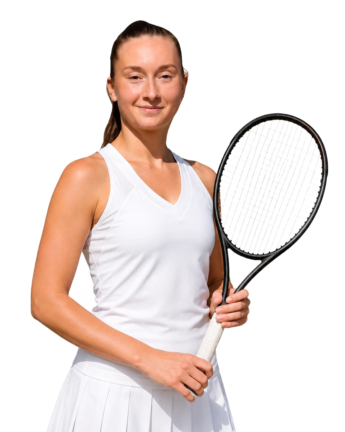 Maria Toma tennis player profile visual with TennisJack stats and match analysis