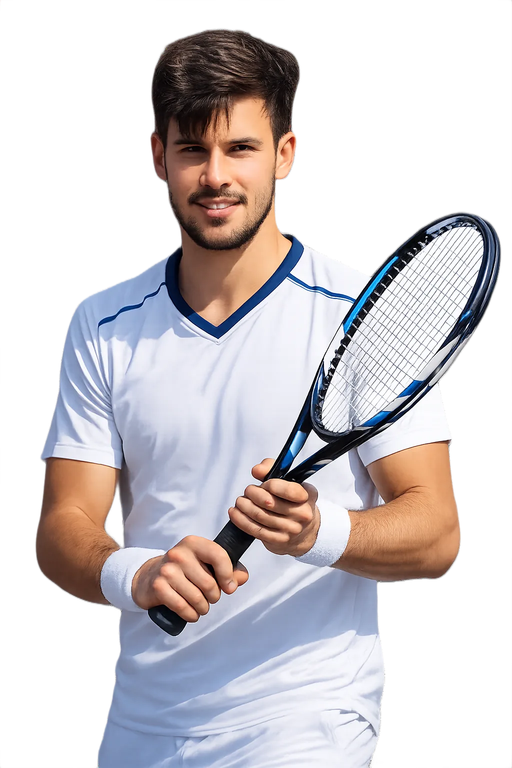 Portrait of Mariano Kestelboim, tennis player