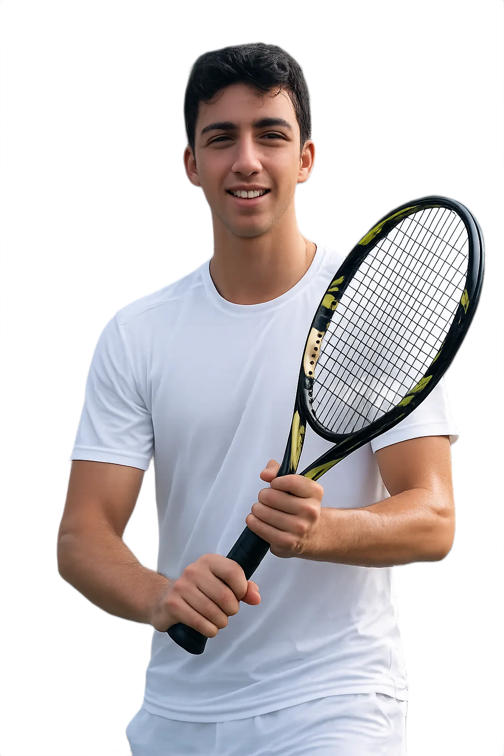 Portrait of Mariano Tammaro, tennis player