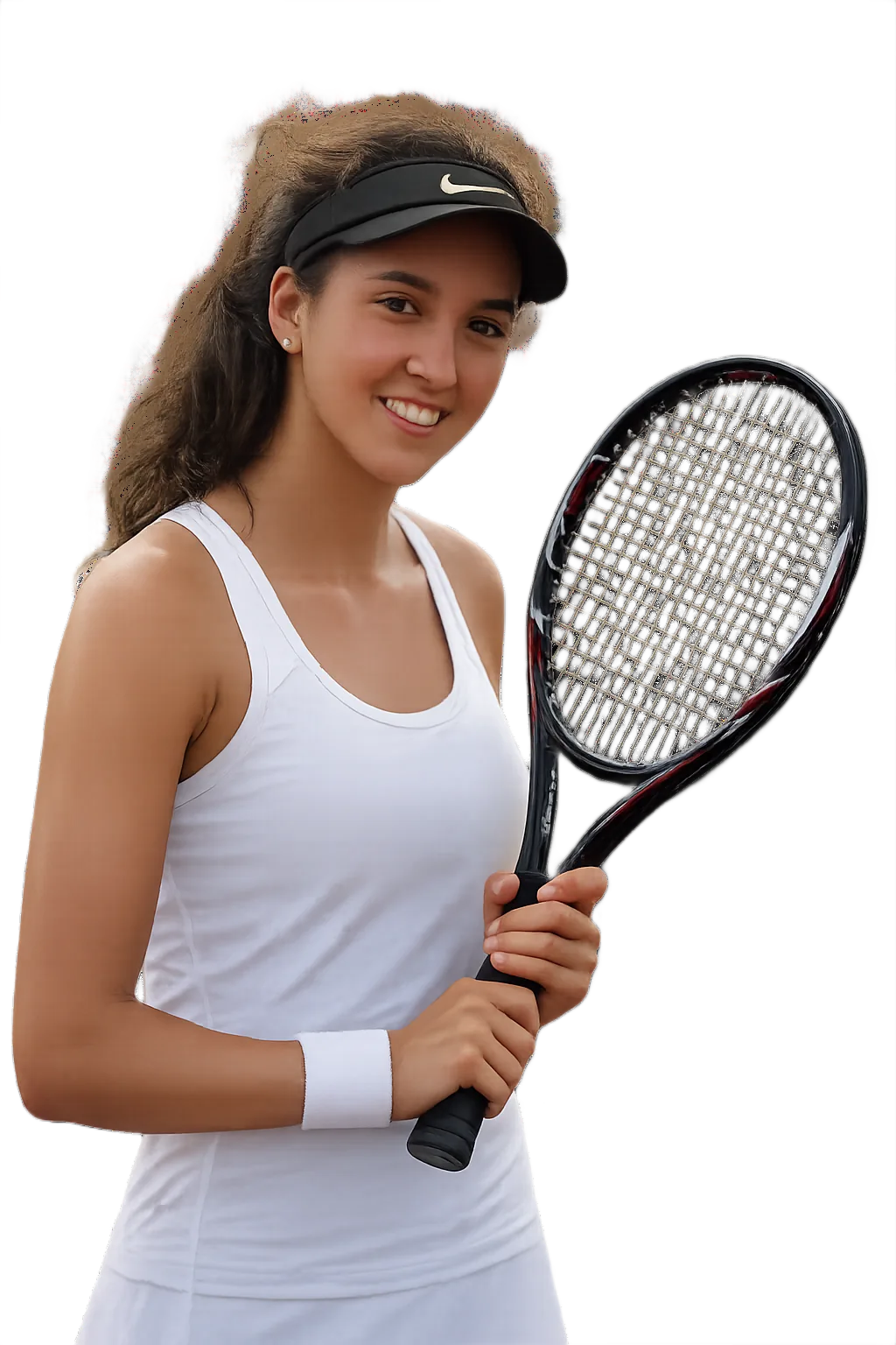Portrait of Maribella Zamarripa, tennis player